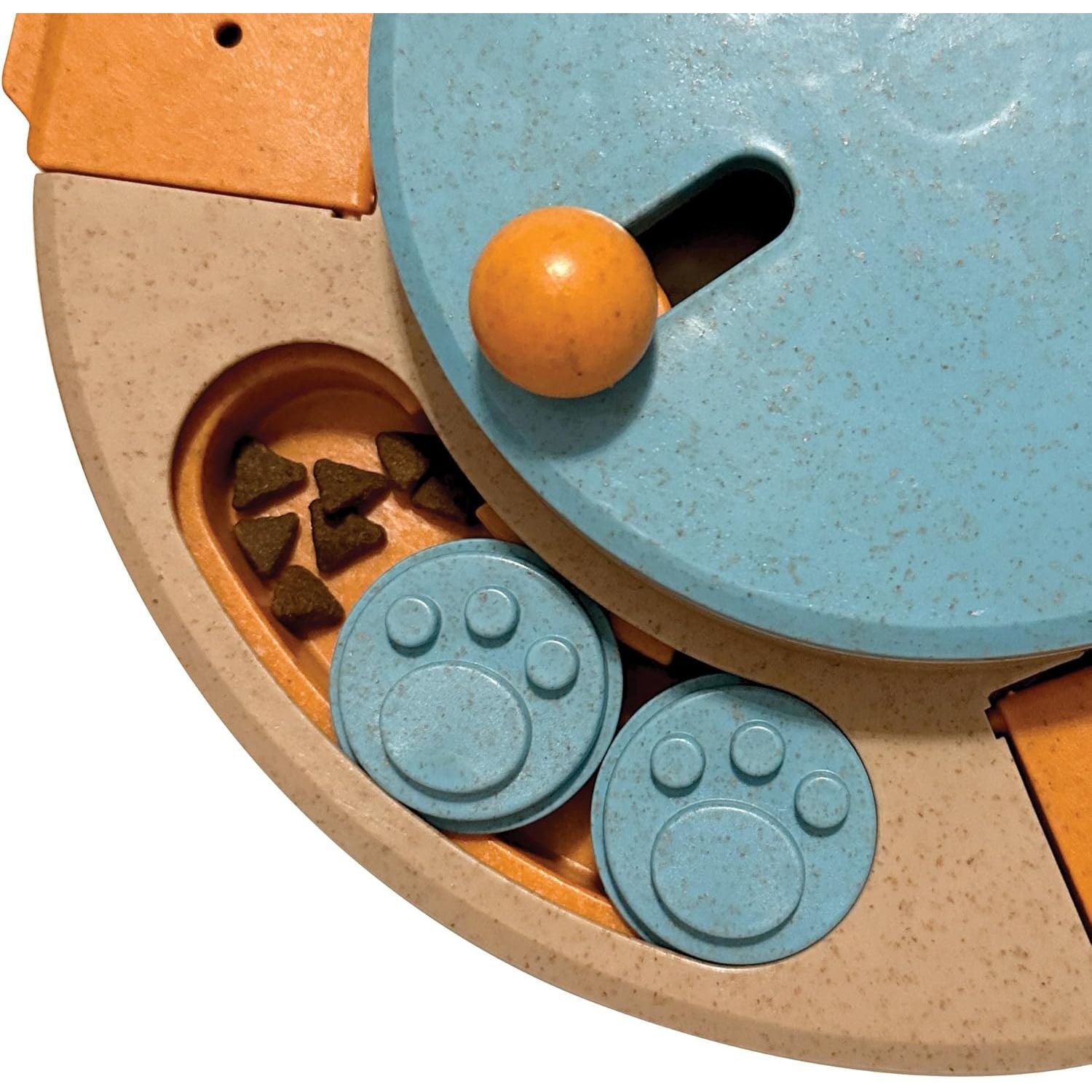 fouFIT Hide n Seek Multi-Play Turntable Puzzle Treat Dispensing Toy for Dogs