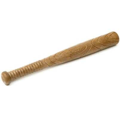 The Chew Club Powerbone Dog Chew Nylon & Bamboo Baseball Bat - 12" - Nylon - Powerbone - PetMax Canada