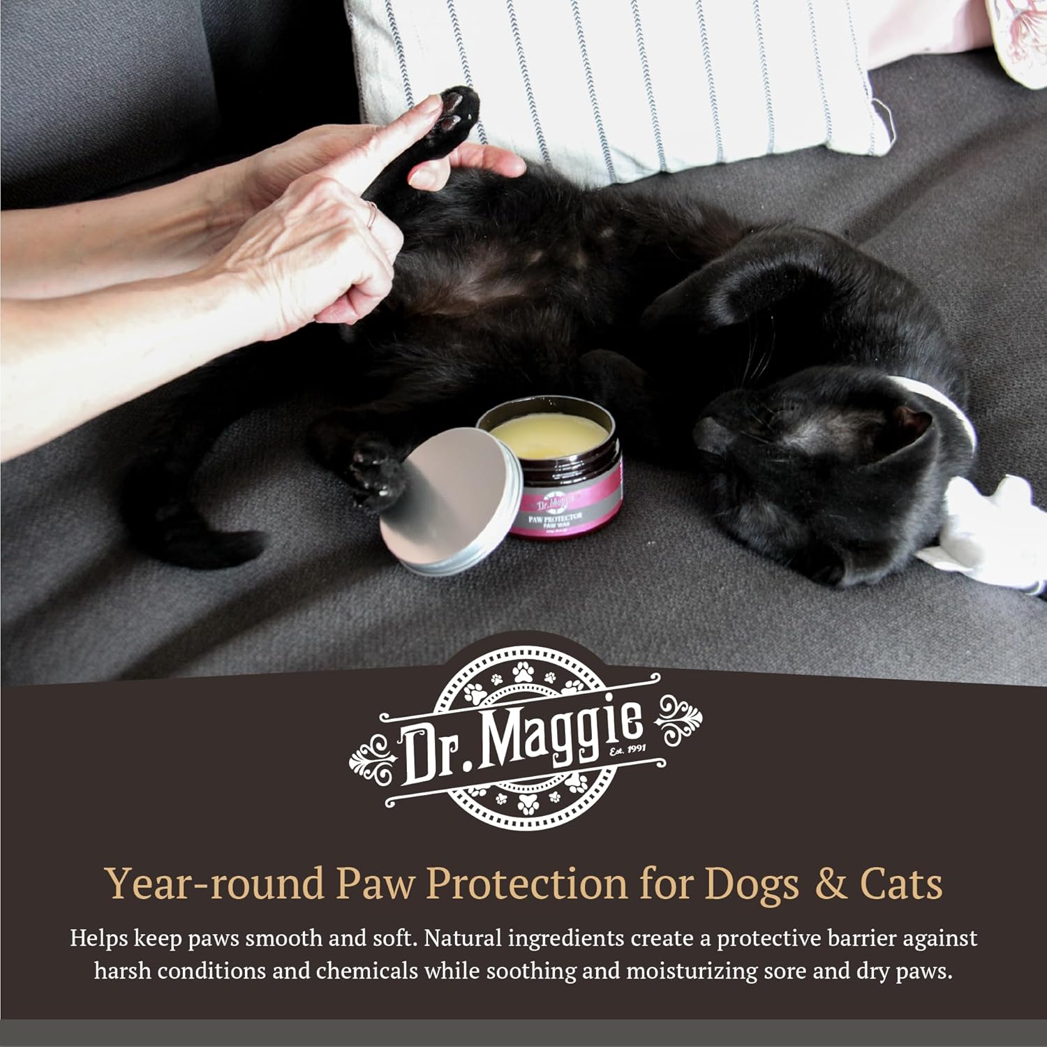 Dr. Maggie Paw Protector Protective Balm for Dogs & Cats