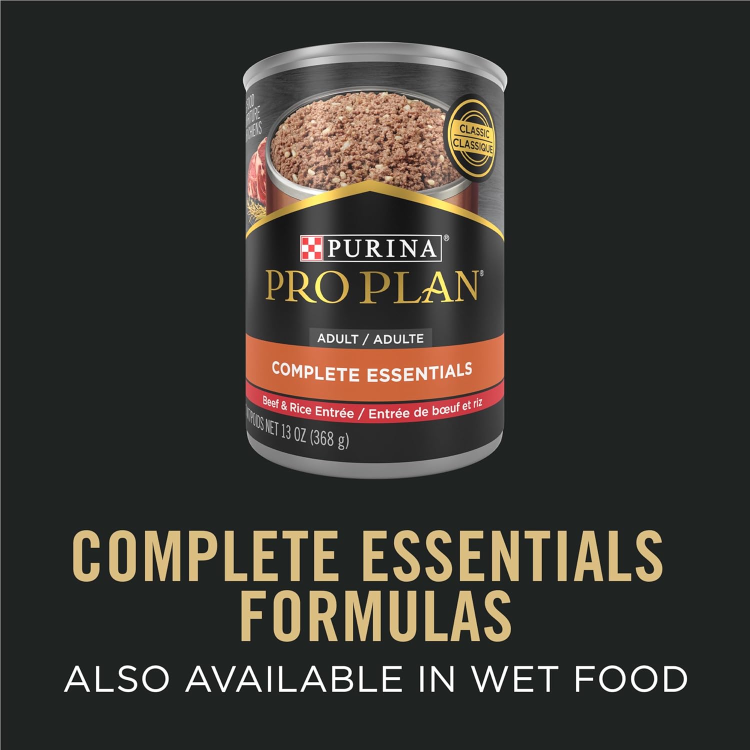 Purina Pro Plan Nourriture pour chiens riche en protéines avec probiotiques pour chiens Mélange déchiqueté Formule saumon et riz