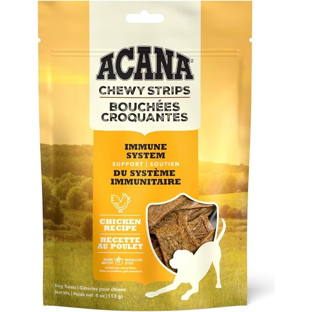 Acana Chewy Strips Immune Chicken Dog Treats