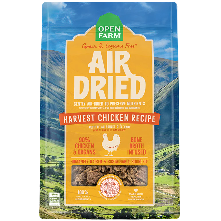 Open Farm Dog Air Dried Harvest Chicken Recipe