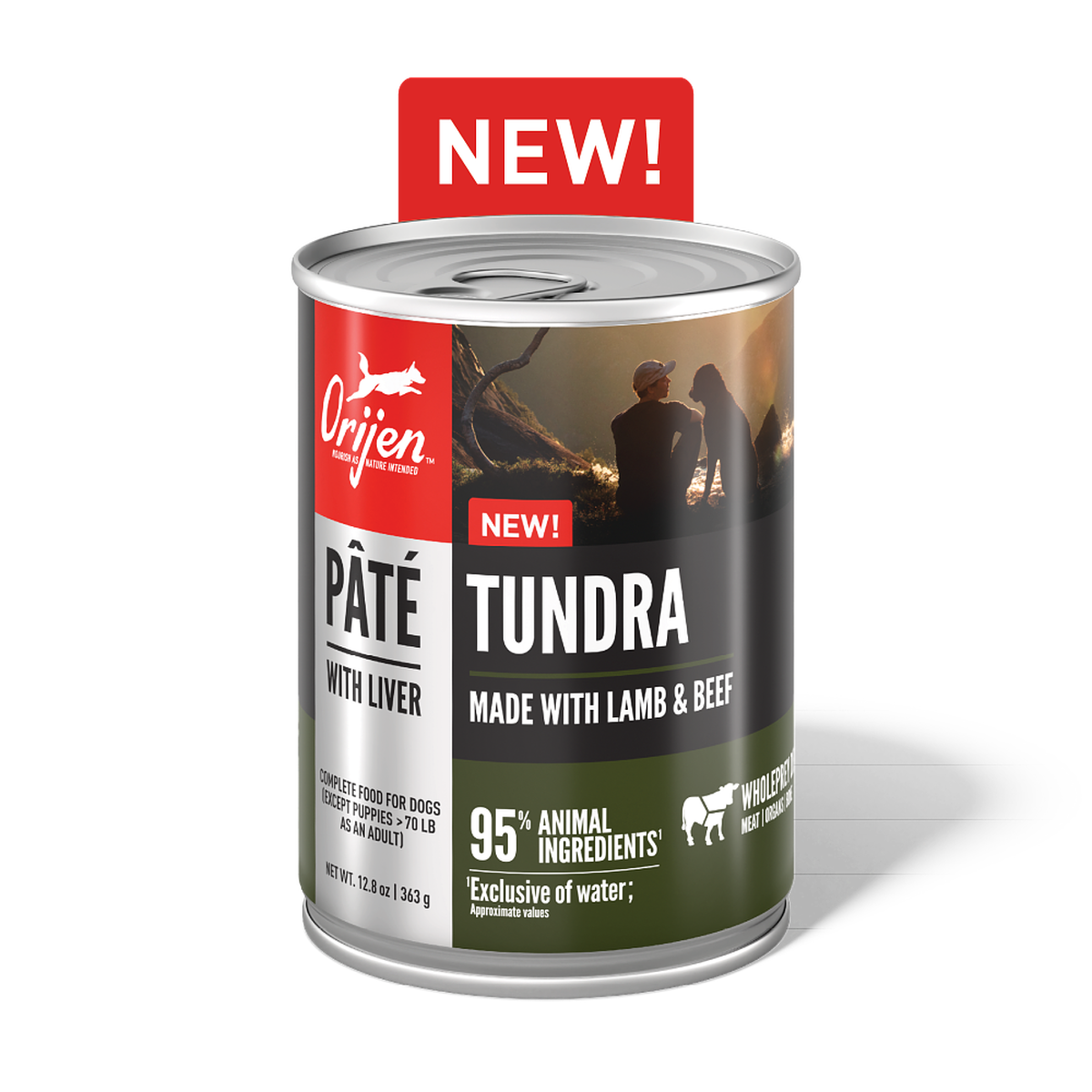 Orijen Pate Wet Dog Tundra with Liver