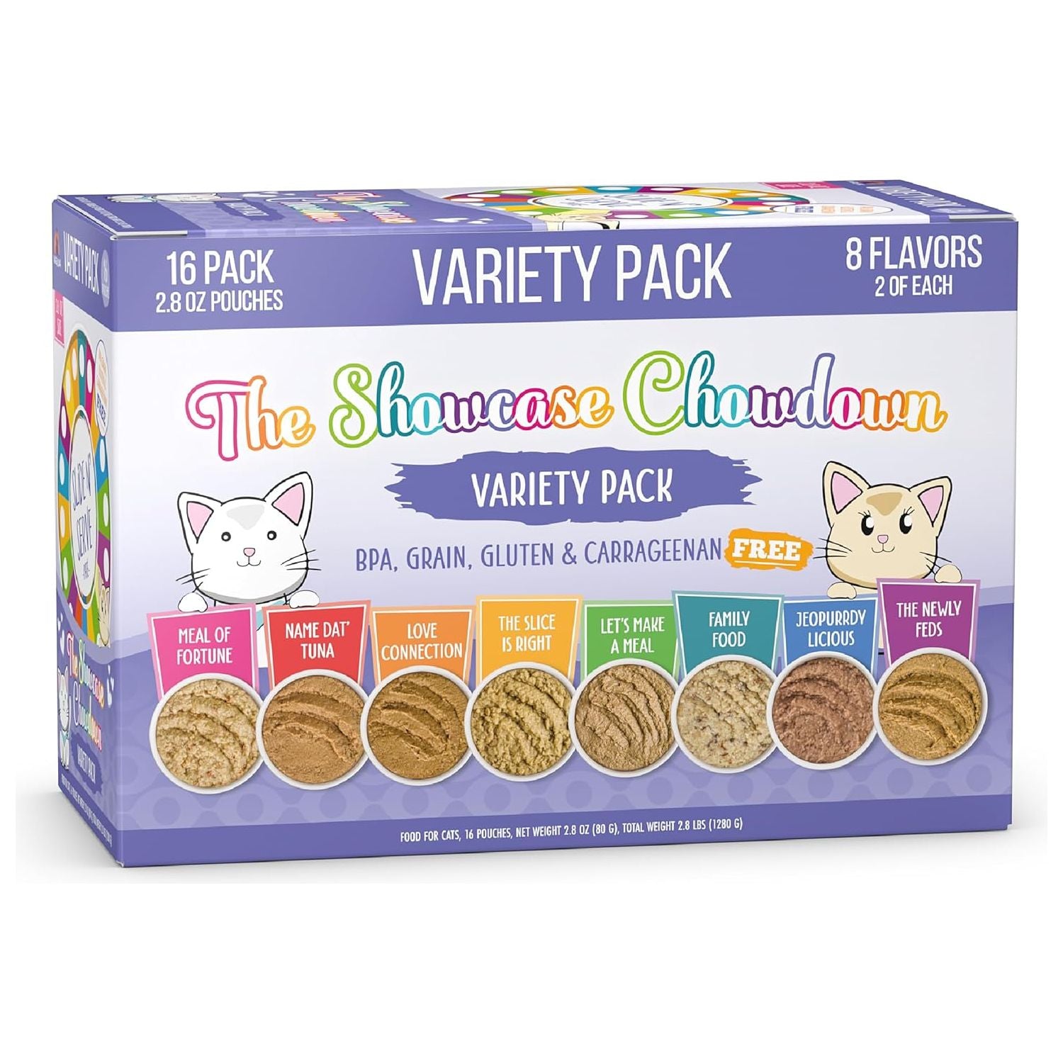 Weruva The Showcase Chowdown Slide N' Serve Paté Wet Cat Food