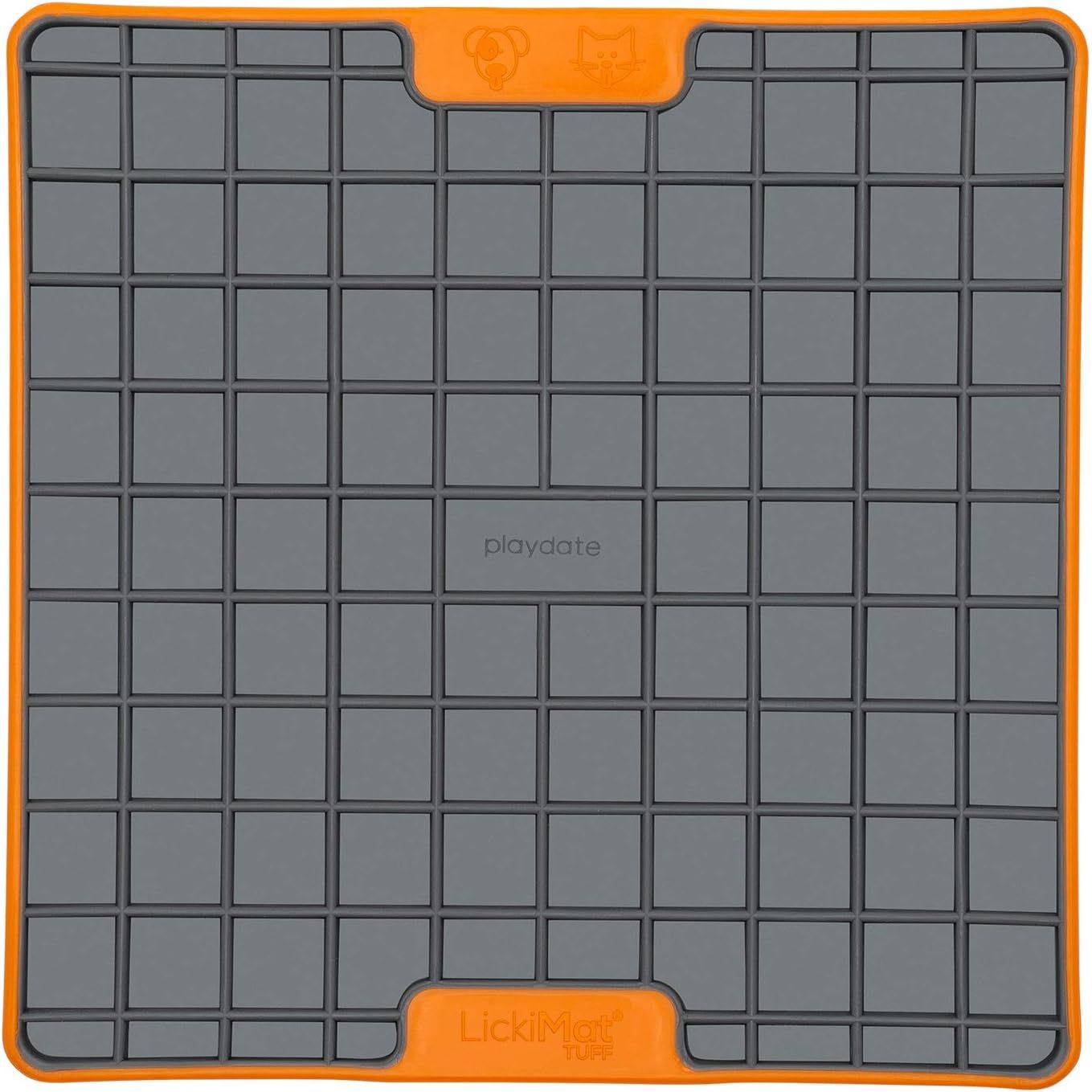 Lickimat Dog Tuff Playdate Orange