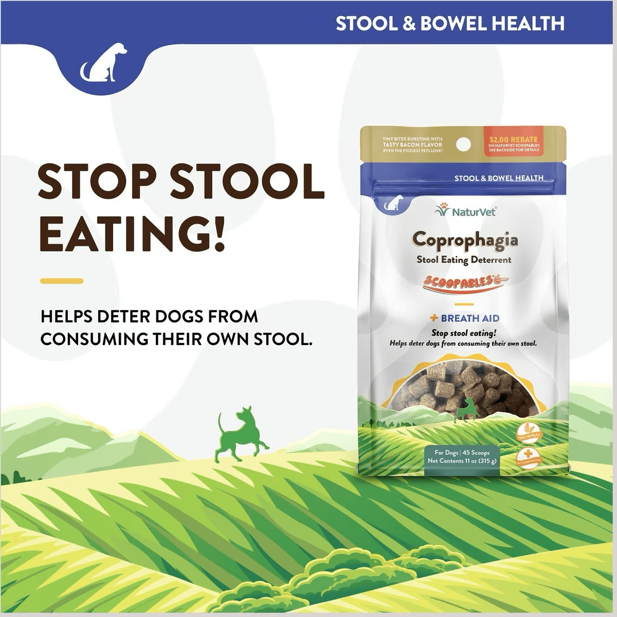 NaturVet Dog Scoopables Coprophagia - Default Title - Health Care - Naturvet - PetMax Canada