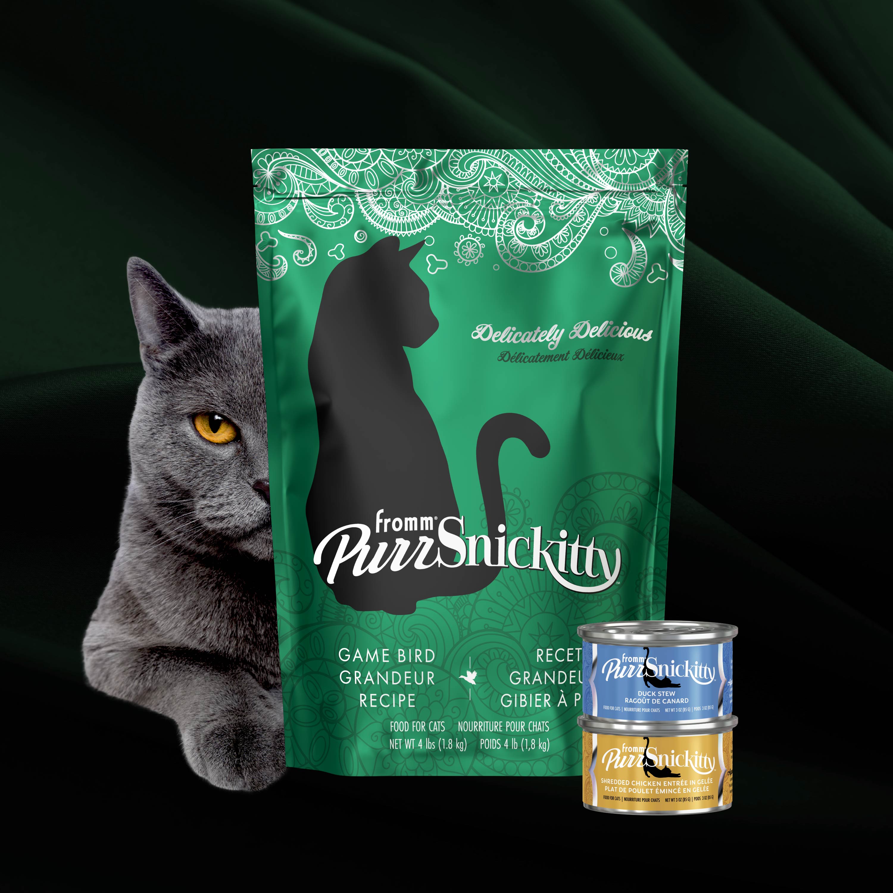 Fromm Purr-Snickitty Game Bird Grandeur Recipe For Cats