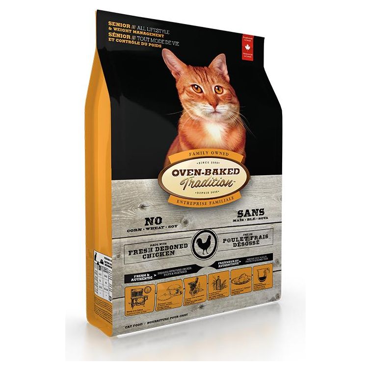 Oven Baked Tradition Cat Senior & Weight Management Chicken