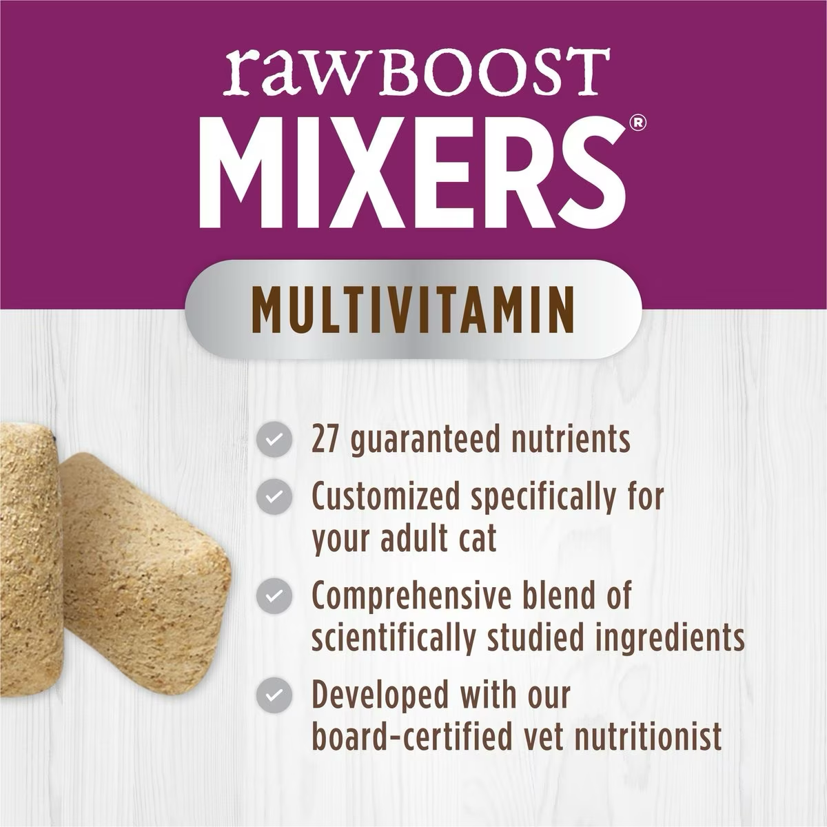 Instinct Boost Mixers Multivitamin Grain-Free Freeze-Dried Raw Adult Cat Food Topper Cat Food | PetMax Canada