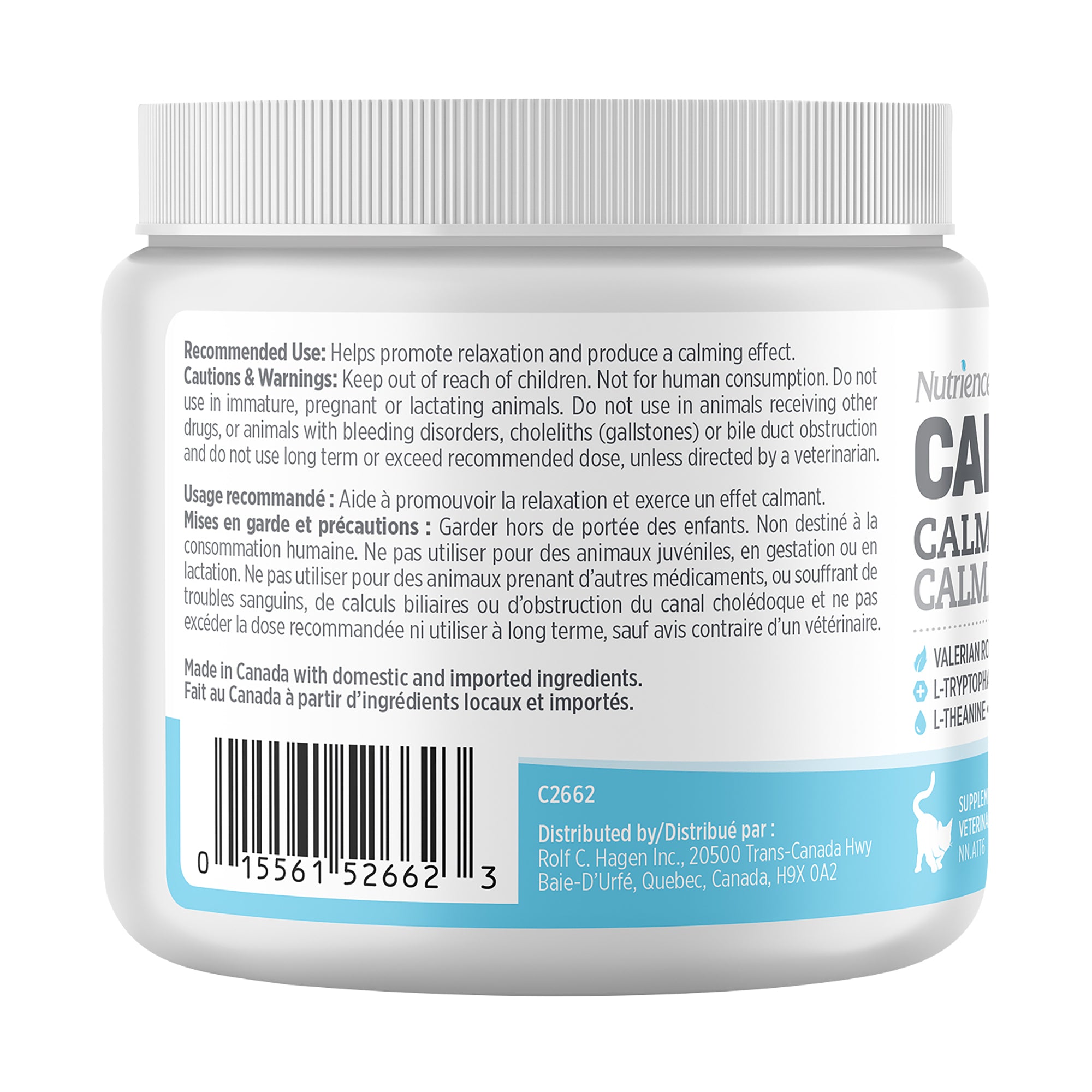 Nutrience Care Calming Supplement for Cats