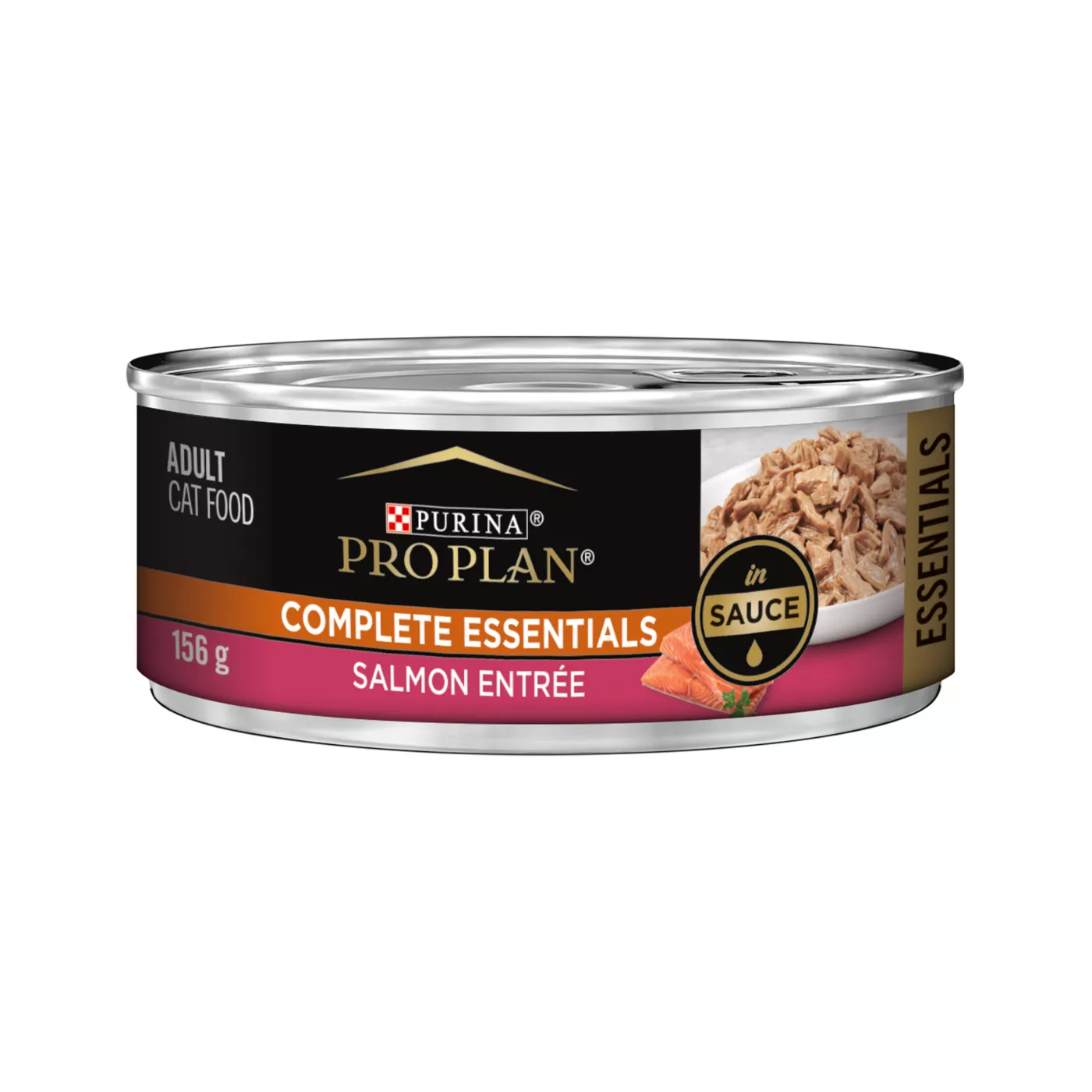 Purina Pro Plan Complete Essentials Adult Saumon & Riz Entrée en Sauce Nourriture Humide pour Chats
