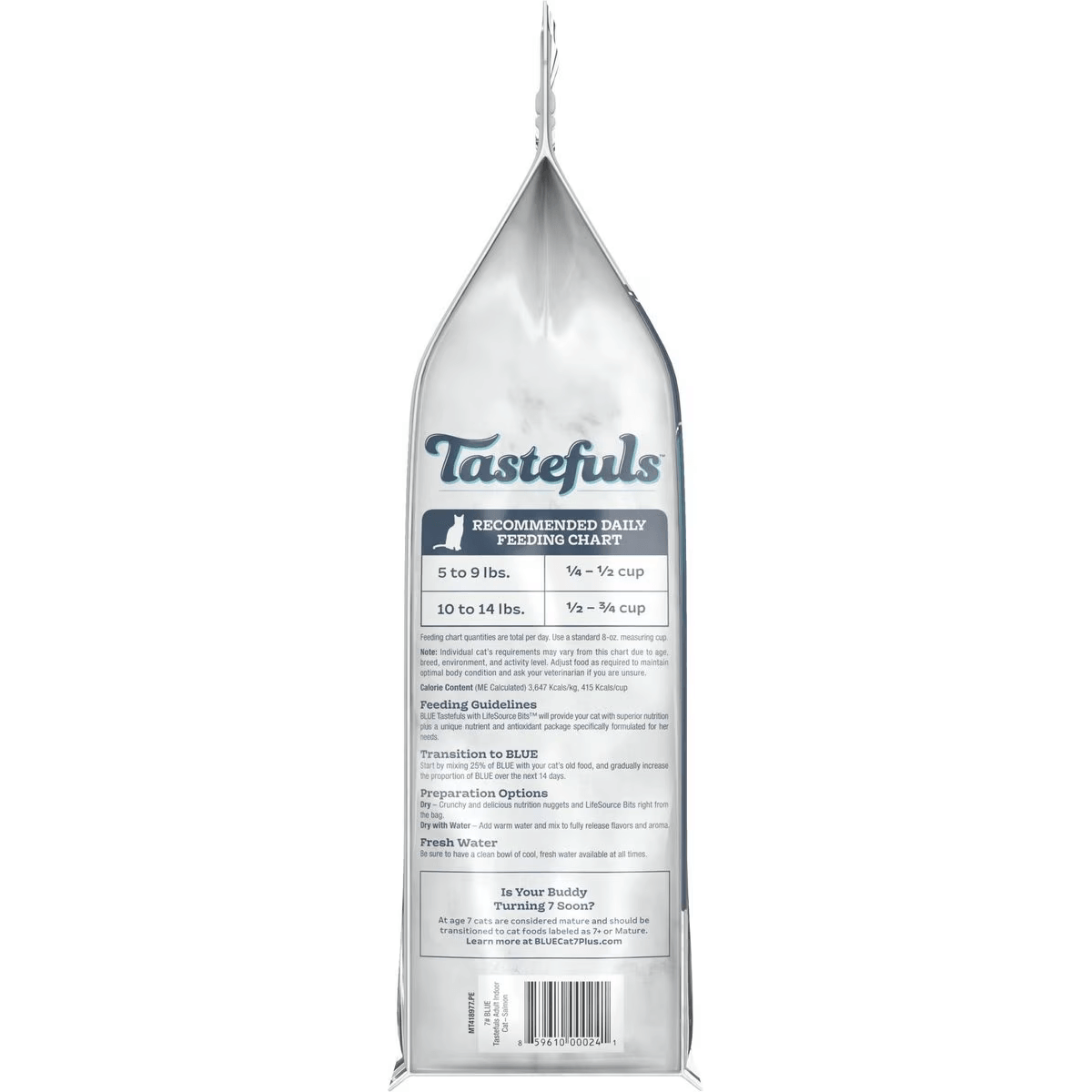 Blue Buffalo Tastefuls Indoor Natural Salmon & Brown Rice Adult Dry Cat Food - 6.8 Kg - Cat Food - Blue Buffalo - PetMax Canada