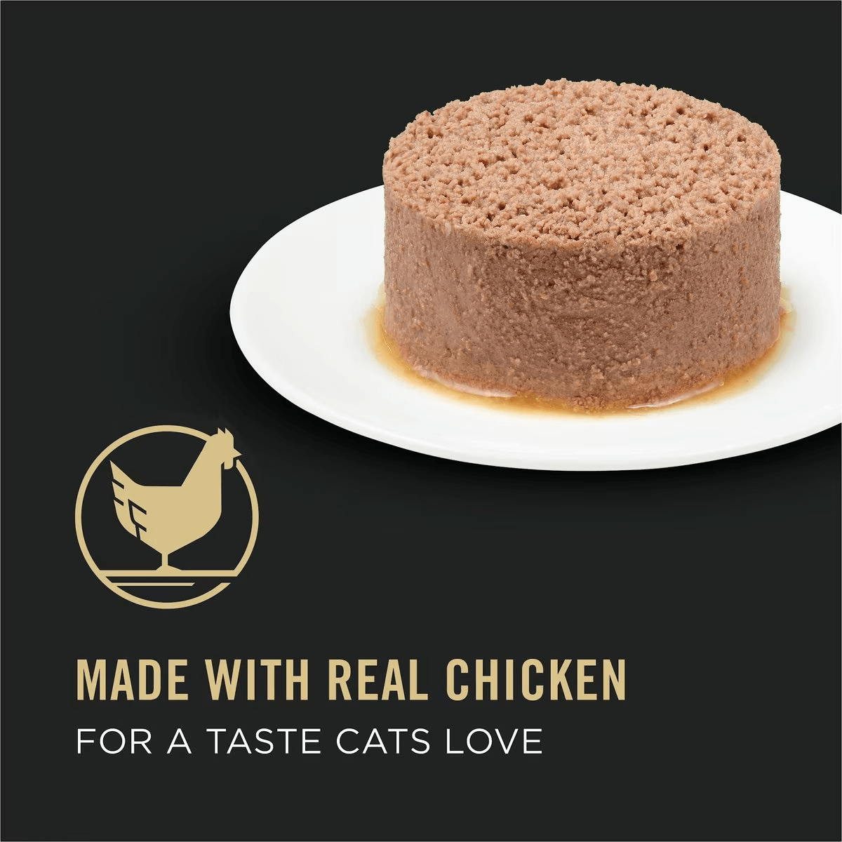 Purina Pro Plan Hairball Control Chicken Entrée Pate Wet Cat Food - 85g - Canned Cat Food - Purina Pro Plan - PetMax Canada