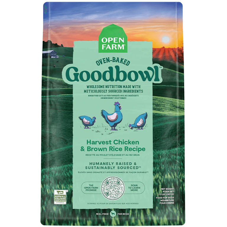 Open Farm GoodBowl Harvest Chicken & Brown Rice Recipe for Dogs - 1.59 kg - Dog Food - Open Farm - PetMax Canada