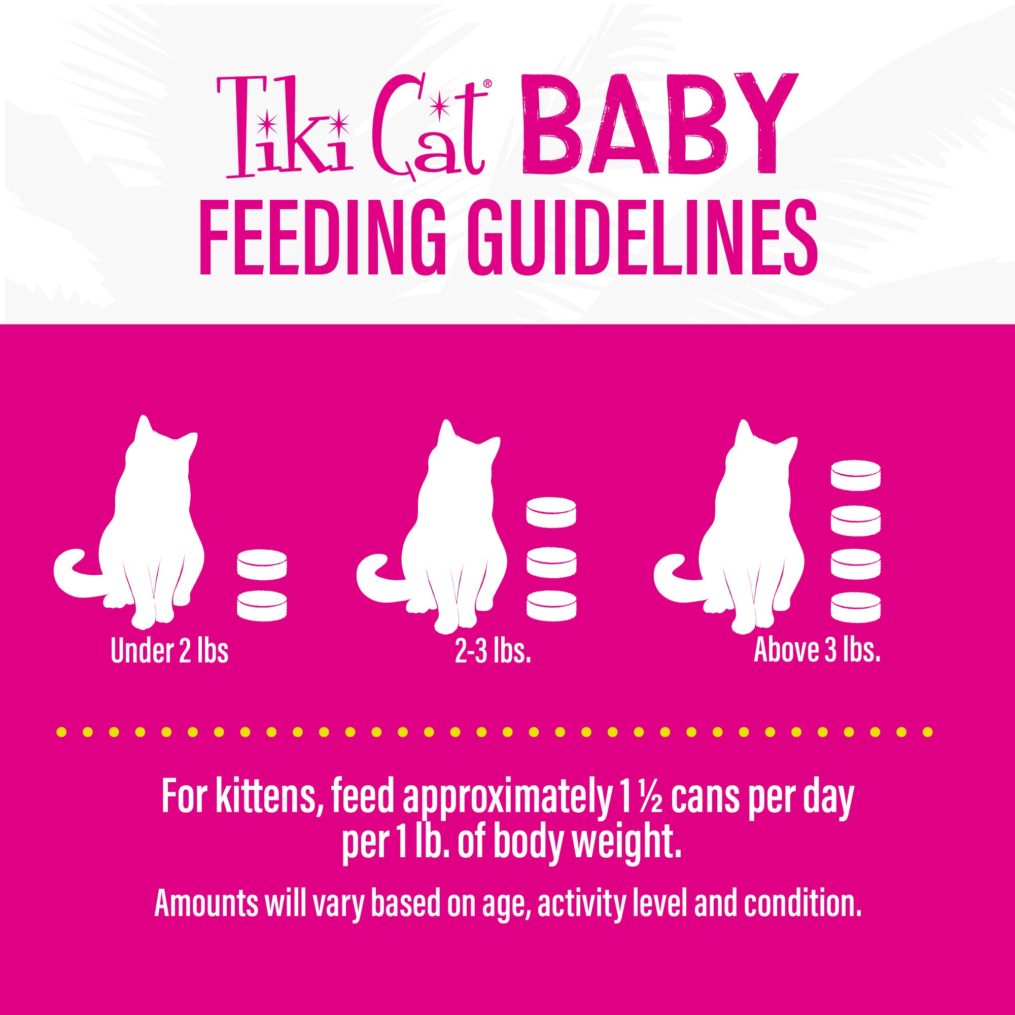 Tiki Cat Baby Pâté Chicken, Salmon & Chicken Liver Recipe Wet Kitten Food - Product Highlights 6 - Tiki Cat - PetMax Canada