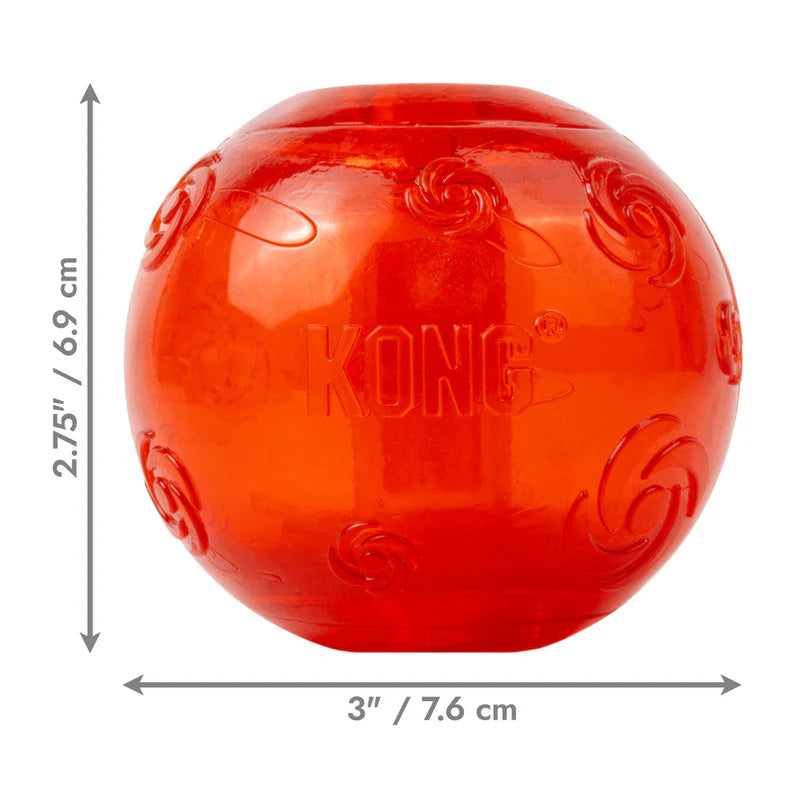 Kong Holiday Squeezz Ball Dog Toy