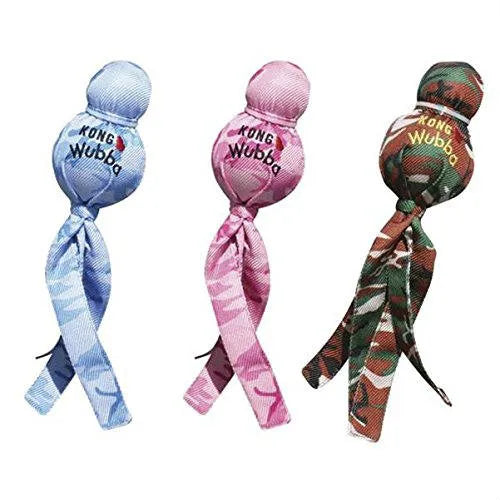 KONG Camo Wubba Fetch Toy