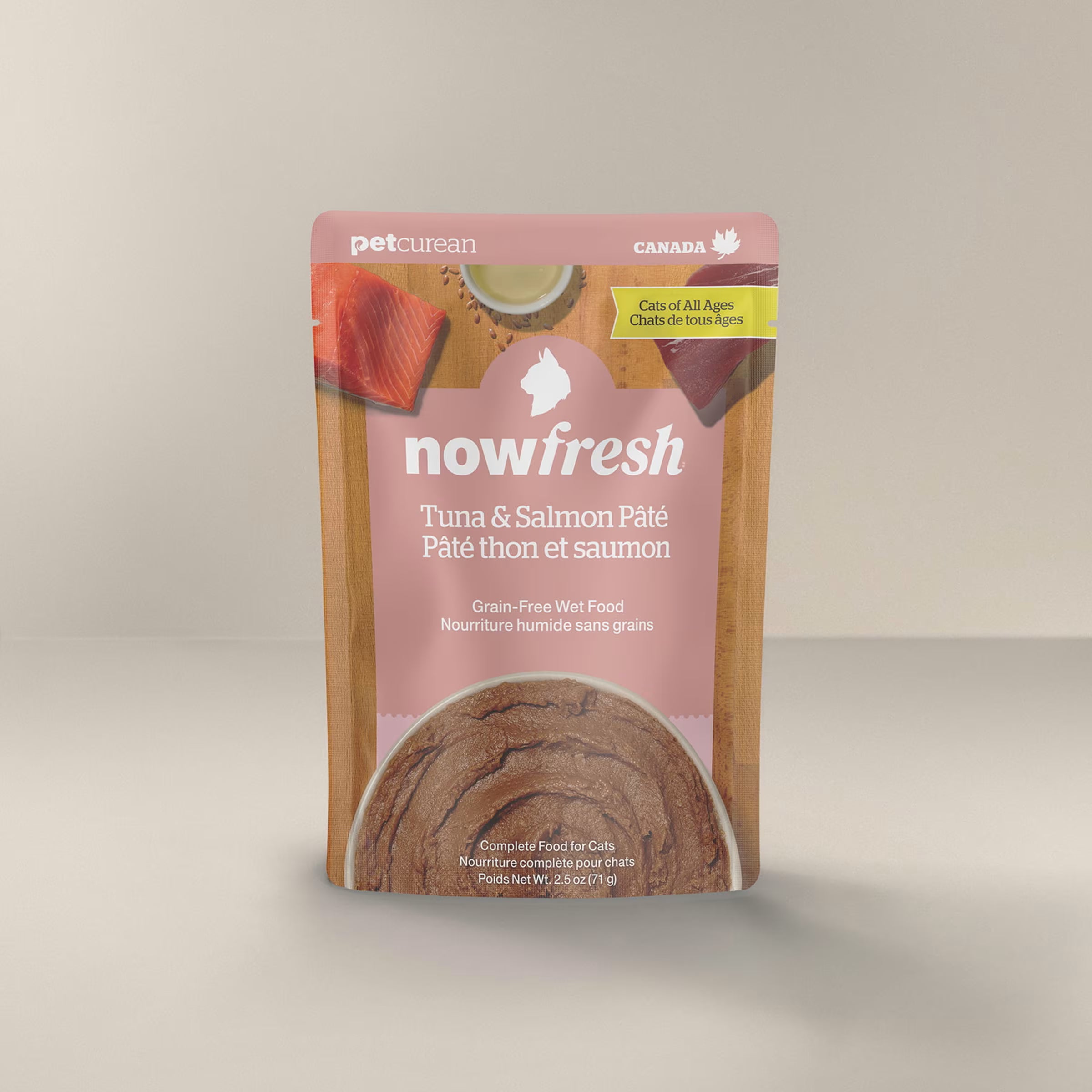 Now Fresh Tuna & Salmon Pâté Grain-Free Wet Cat Food