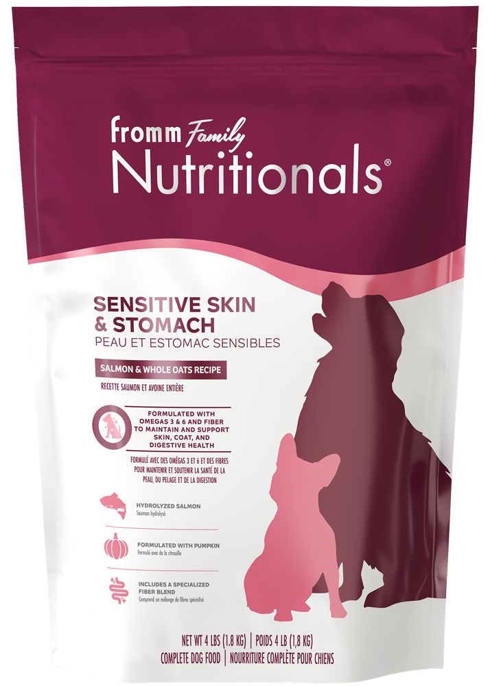 Fromm Nutritionals Sensitive Skin & Stomach Salmon & Whole Oats Dry Dog Food - Dog Food - Fromm - PetMax Canada