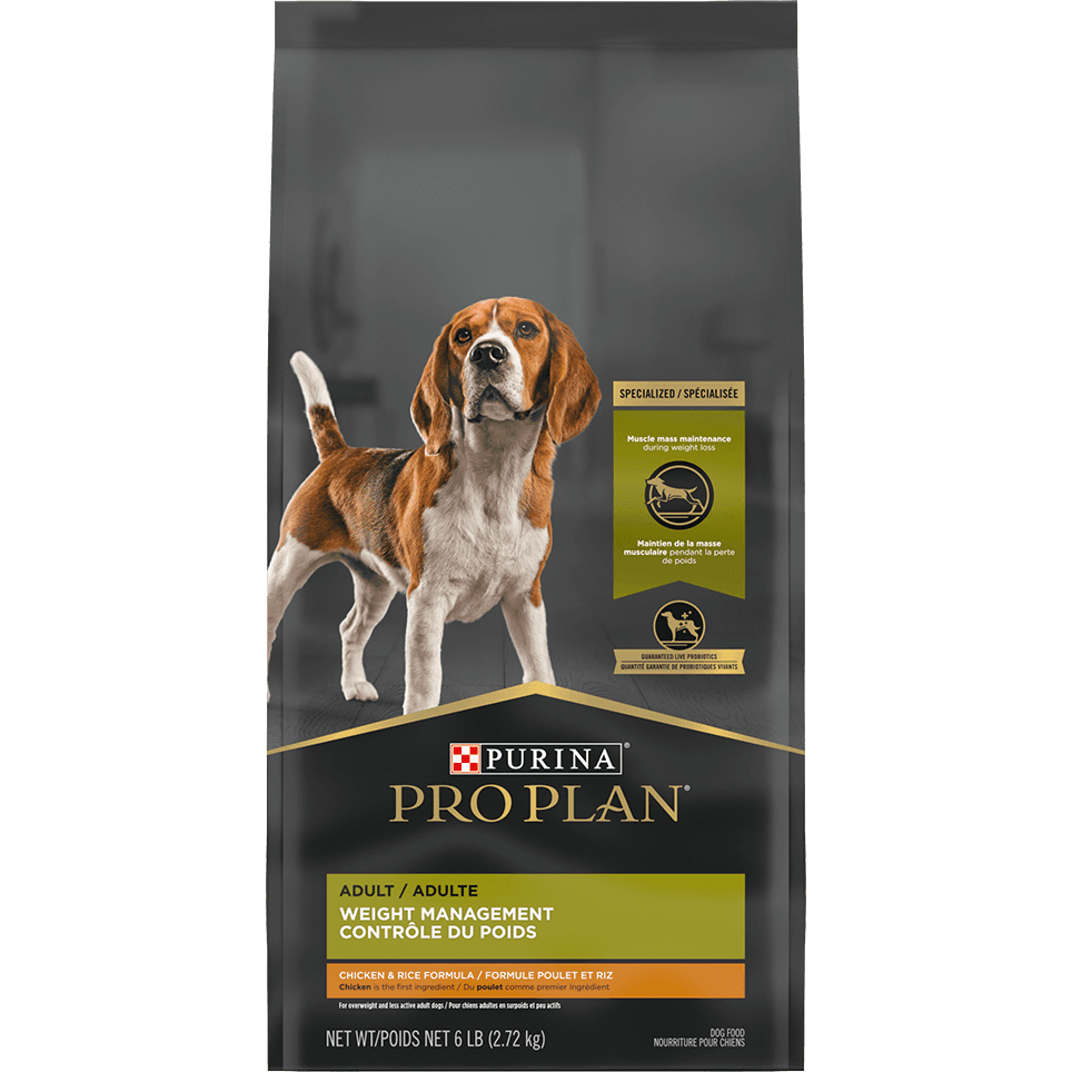 Pro Plan Dry Dog Food Weight Management Chicken Rice 15.4 kg