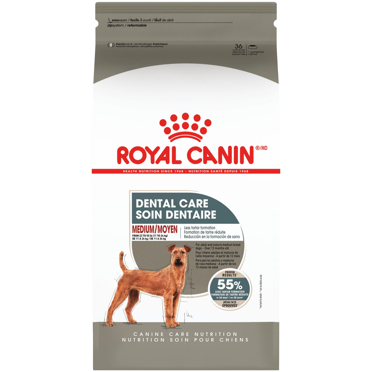 Royal Canin Medium Dental Care Dry Dog Food - 12.7 Kg - Dog Food - Royal Canin - PetMax Canada