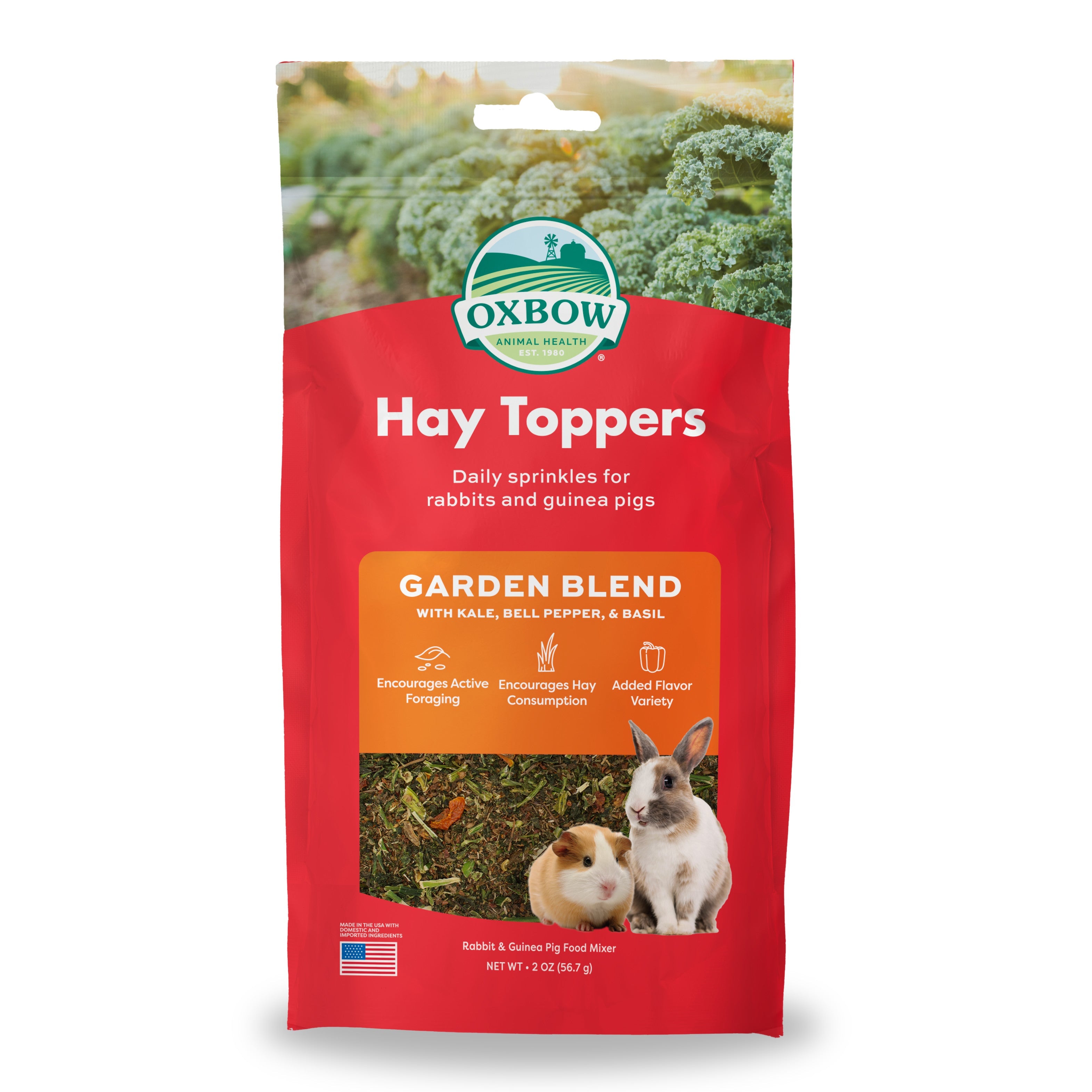 Oxbow Hay Toppers Garden Blend - Small Animal Food - Oxbow - PetMax Canada