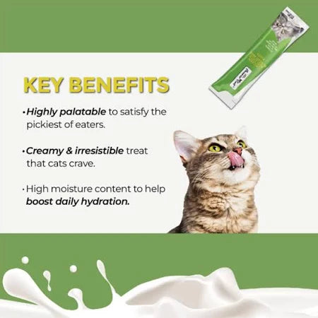 Fussie Cat Puree Tubes Chicken with Duck in Goats Milk