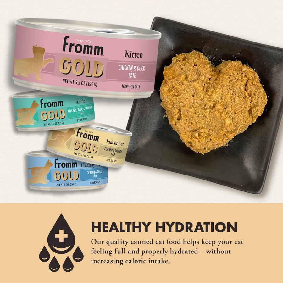 Fromm Gold Cat Can Kitten Chicken & Duck Pate