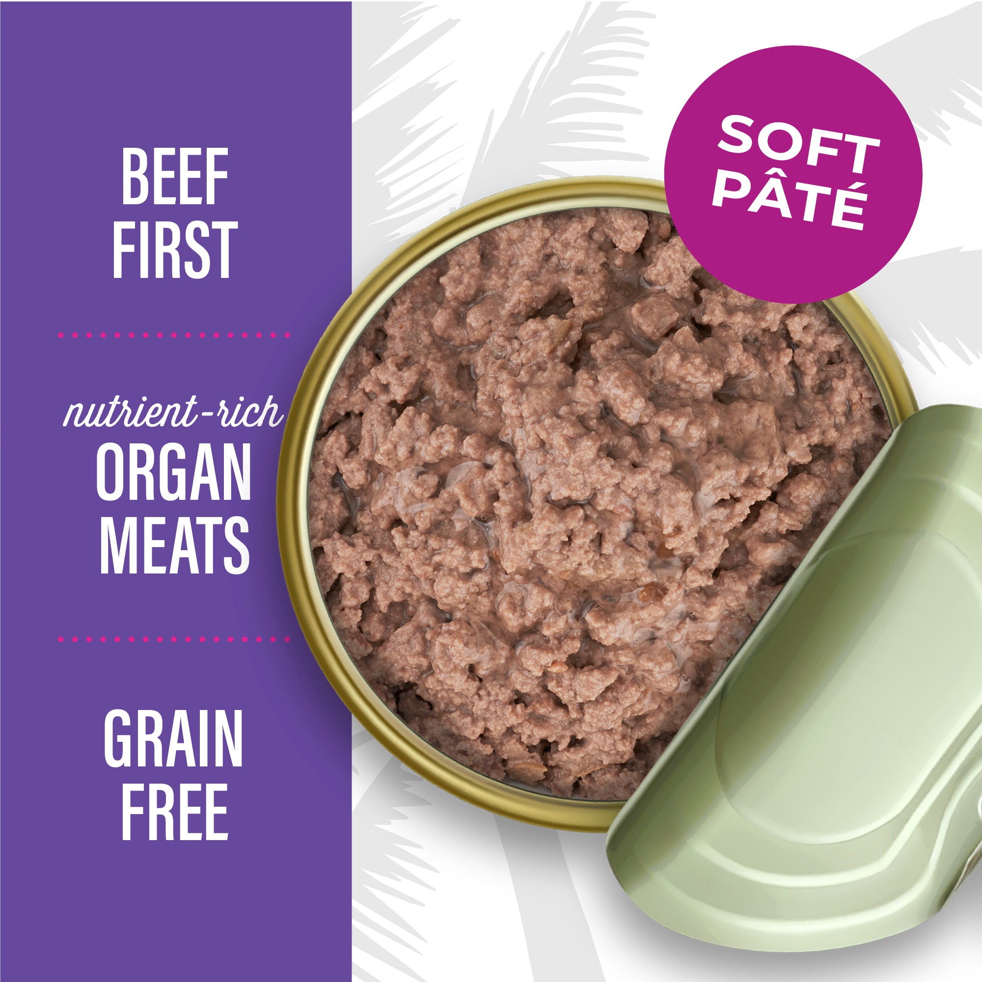 Tiki Cat After Dark Beef & Beef Liver Pâté Wet Cat Food - Product Highlights 5 - Tiki Cat - PetMax Canada