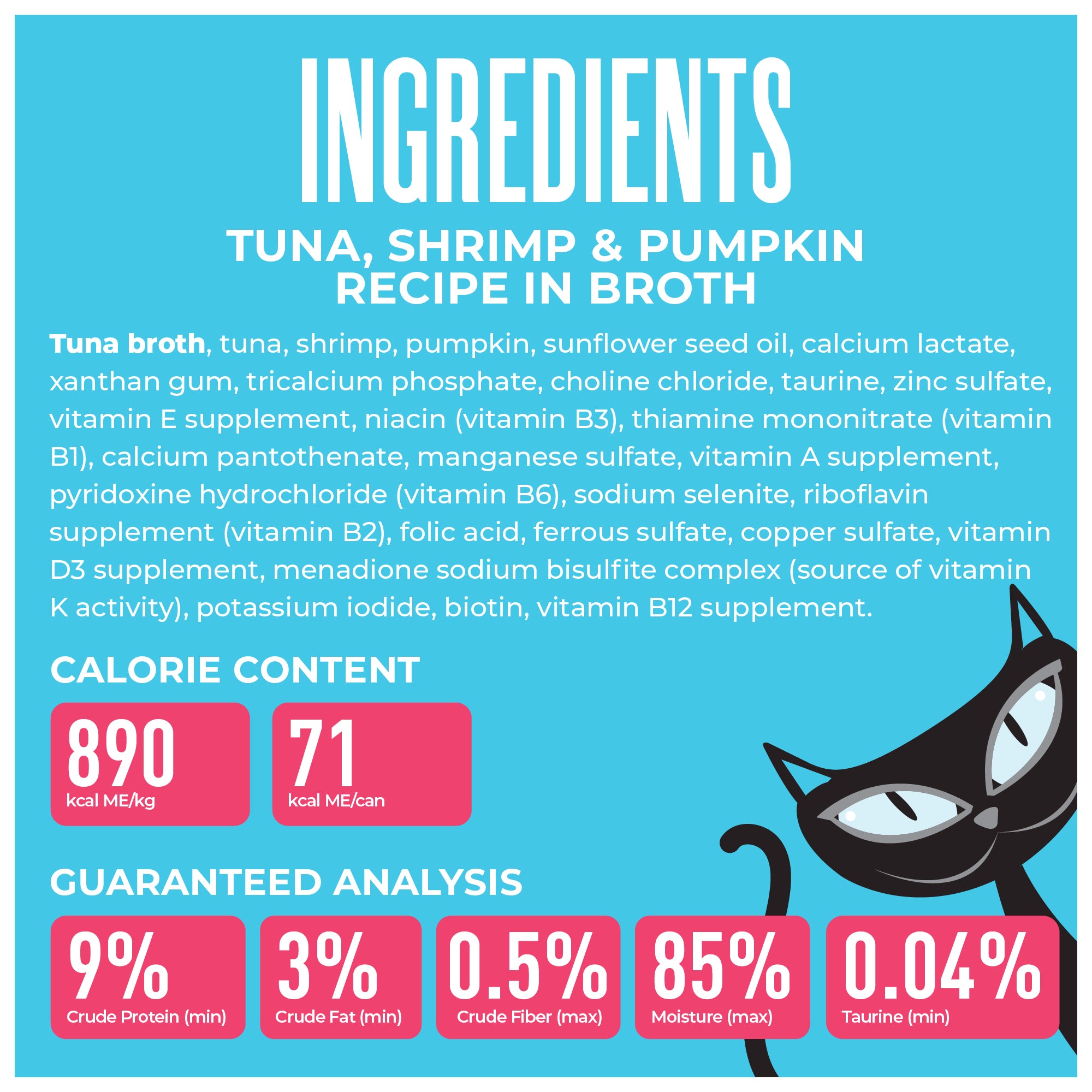 Tiki Cat Aloha Friends Tuna, Shrimp & Pumpkin Recipe in Broth Wet Cat Food - Product Highlights 1 - Tiki Cat - PetMax Canada