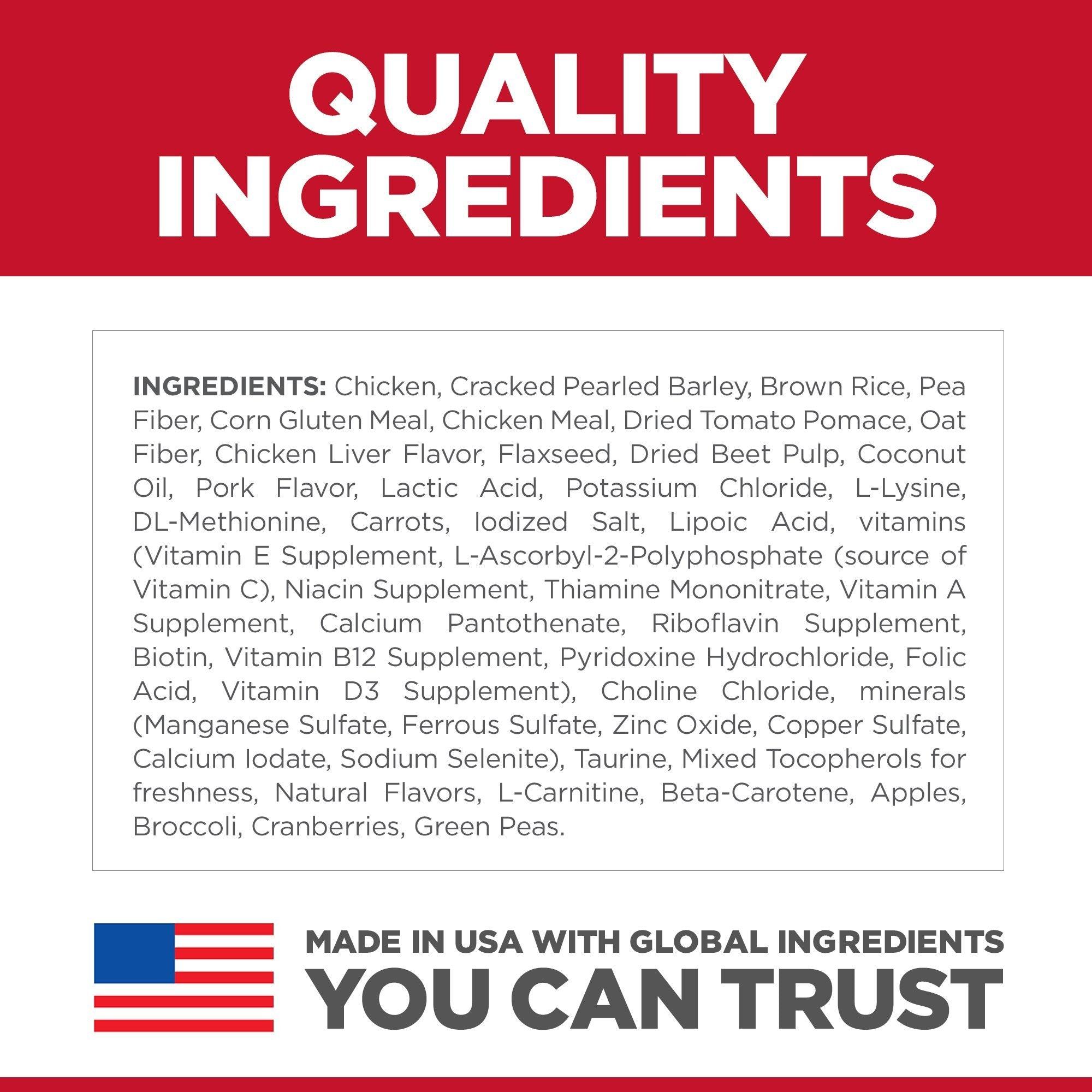 Hill's Science Diet Adult Perfect Weight Large Breed Dry Dog Food, Chicken Recipe - 11.3 Kg - Dog Food - Hill's Science Diet - PetMax Canada