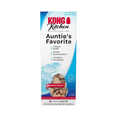 Kong Kitchen Crunchy Biscuit Auntie's Favourite Dog Treats  Dog Treats  | PetMax Canada