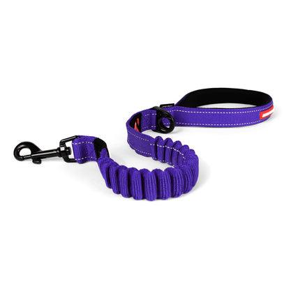 EZYDog Zero Shock Dog Leash Purple - 4' - Leashes - EZYDog - PetMax Canada