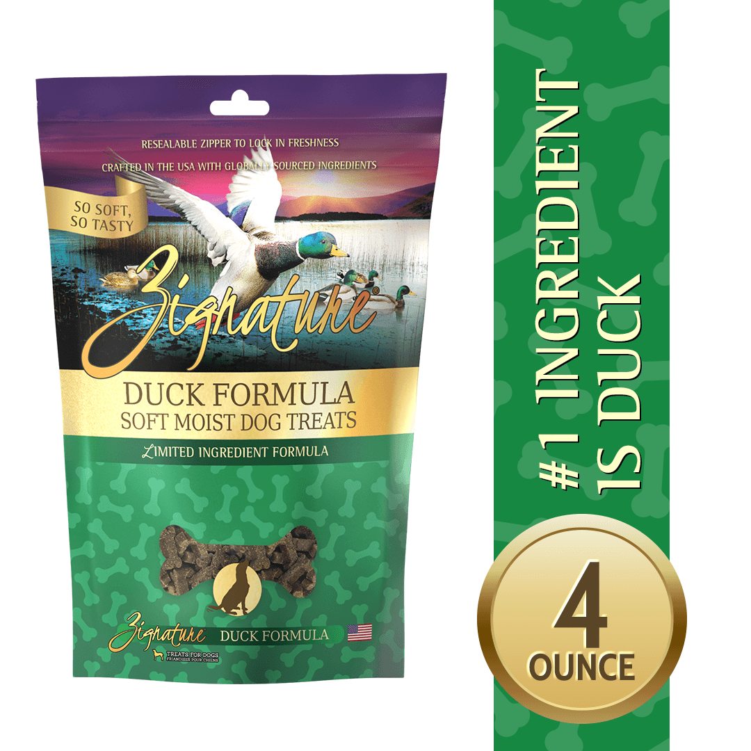 Zignature Duck Formula Soft Moist Treats for Dogs - 113g - Dog Treats - Zignature Pet Food - PetMax Canada