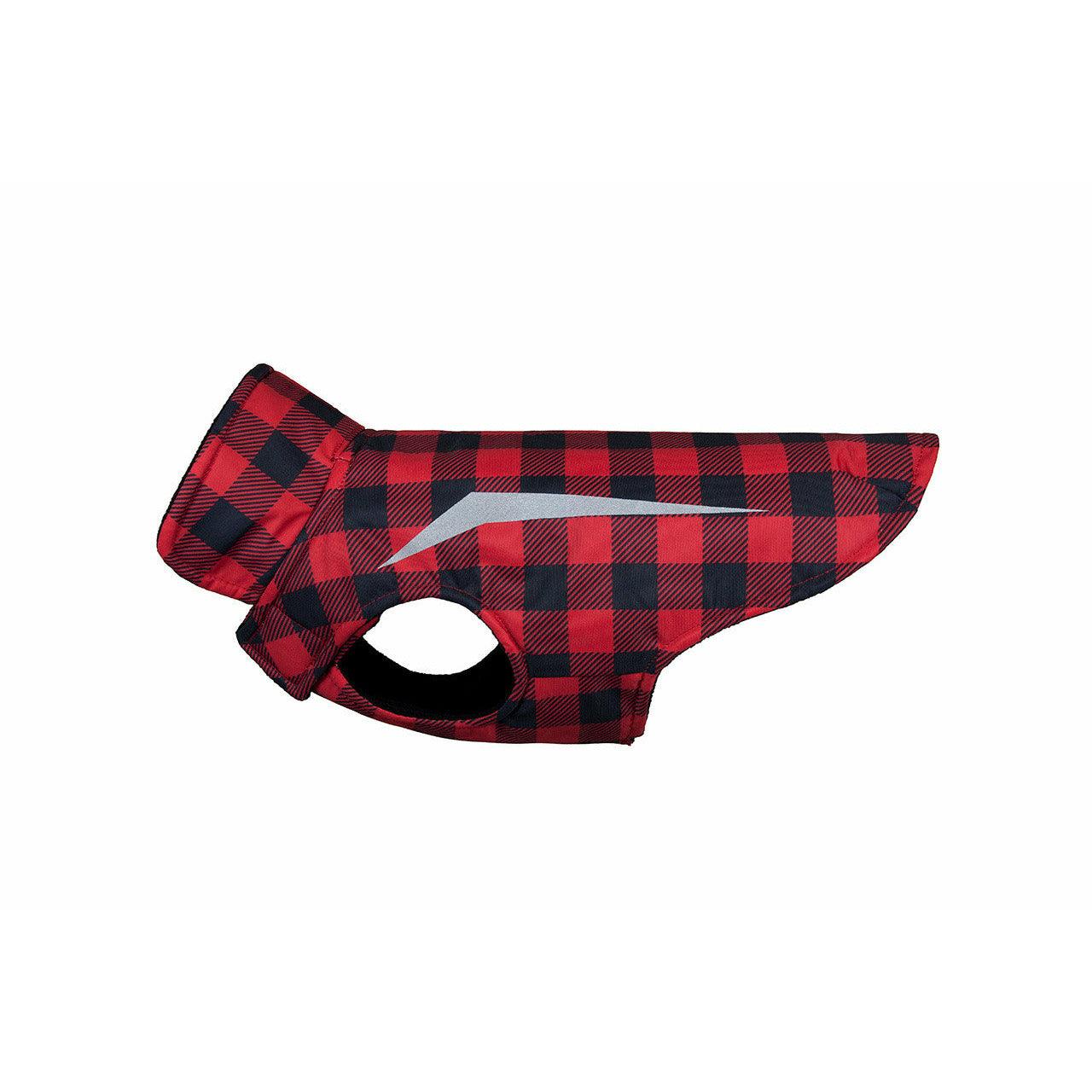 RC Dog Coat Shasta Red Buffalo Plaid - 10" - Coats - RC Pet Products - PetMax Canada