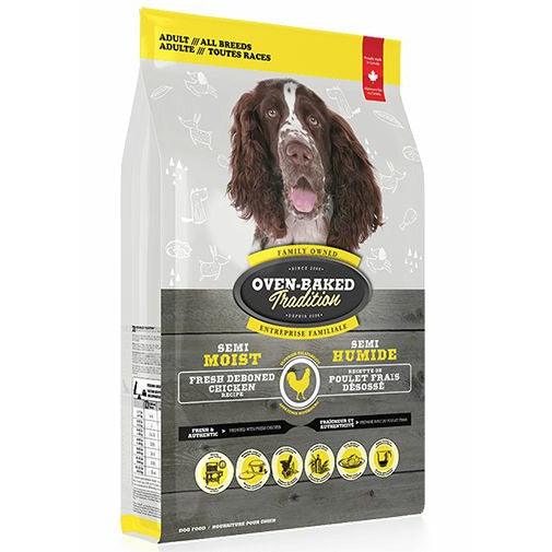 Oven-Baked Tradition Semi-Moist Adult Dog Food Chicken Recipe - 2.27 Kg - Dog Food - Oven-Baked Tradition - PetMax Canada