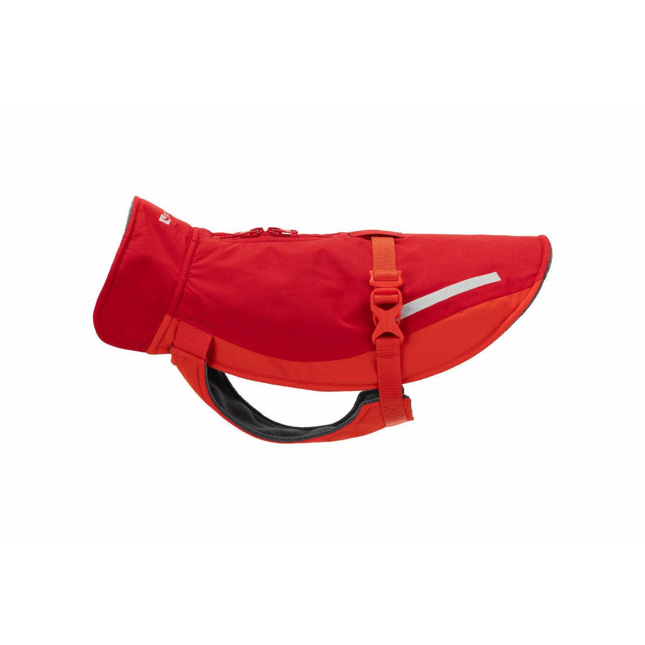 RC Dog Coat Circuit Dark Red & Goji Berry - 10" - Coats - RC Pet Products - PetMax Canada