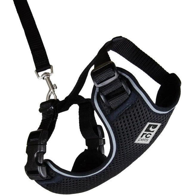 RC Kitty Adventure Harness Black - Small - Cat Harness - RC Pet Products - PetMax Canada