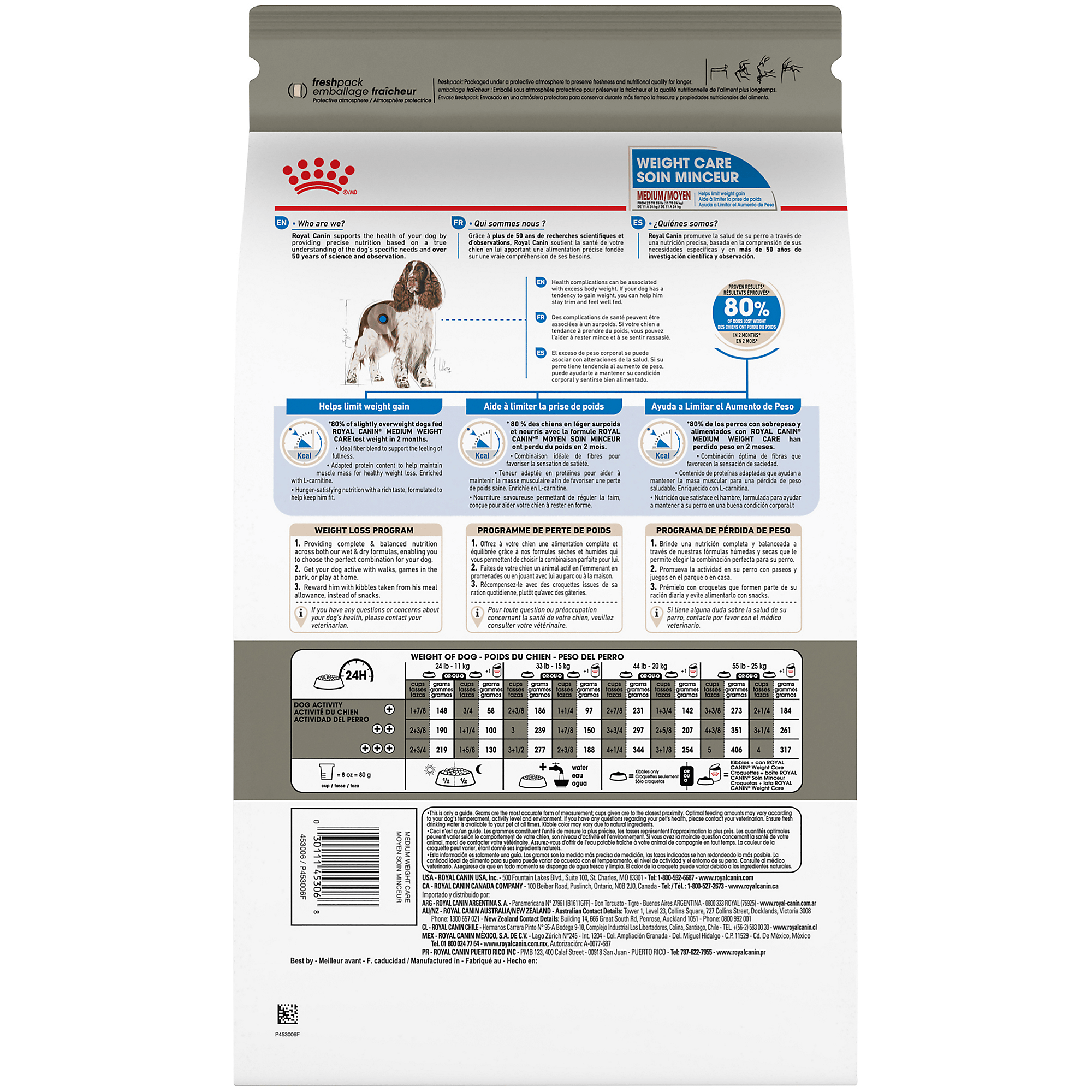 Royal Canin Medium Weight Care Dog Food - 13.6 Kg - Dog Food - Royal Canin - PetMax Canada