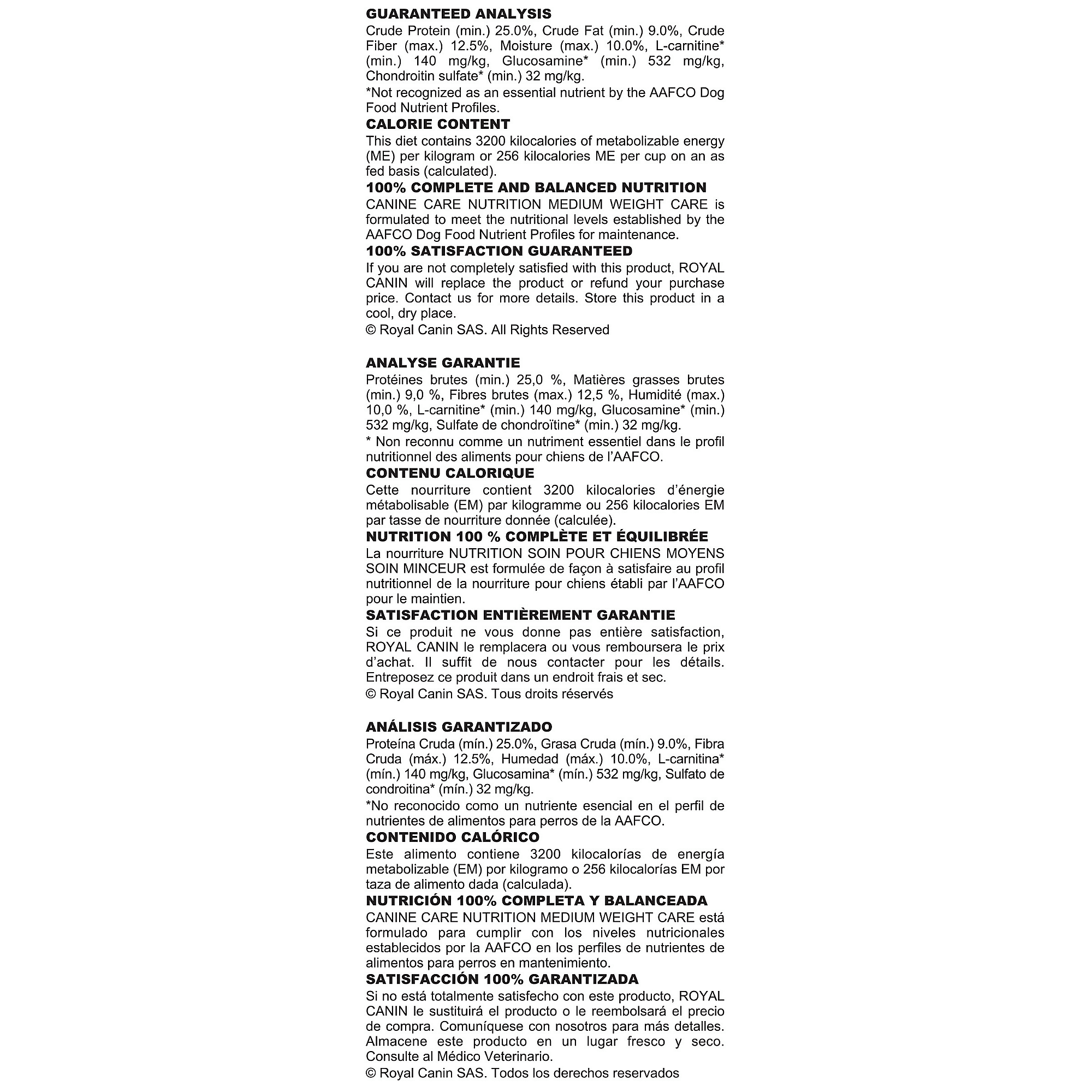 Royal Canin Medium Weight Care Dog Food - 13.6 Kg - Dog Food - Royal Canin - PetMax Canada