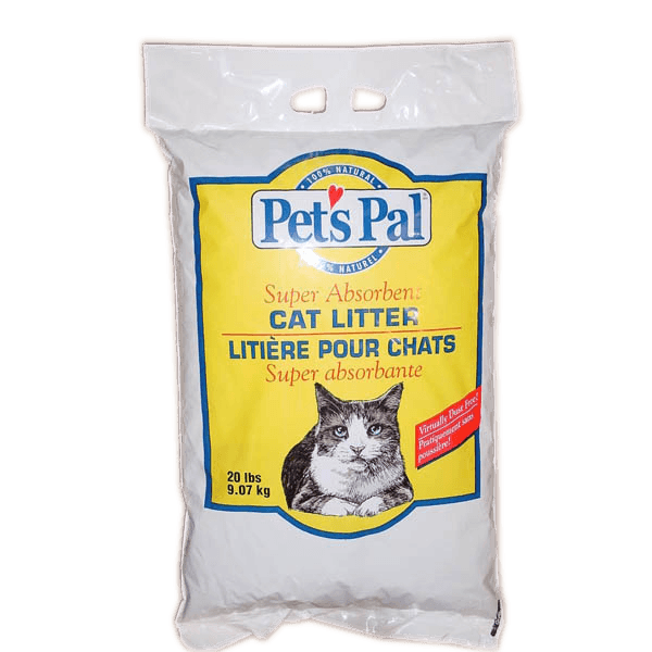 Pestell Pet Pals Traditional Clay Litter - 18 Kg - Cat Litter - Pestell - PetMax Canada