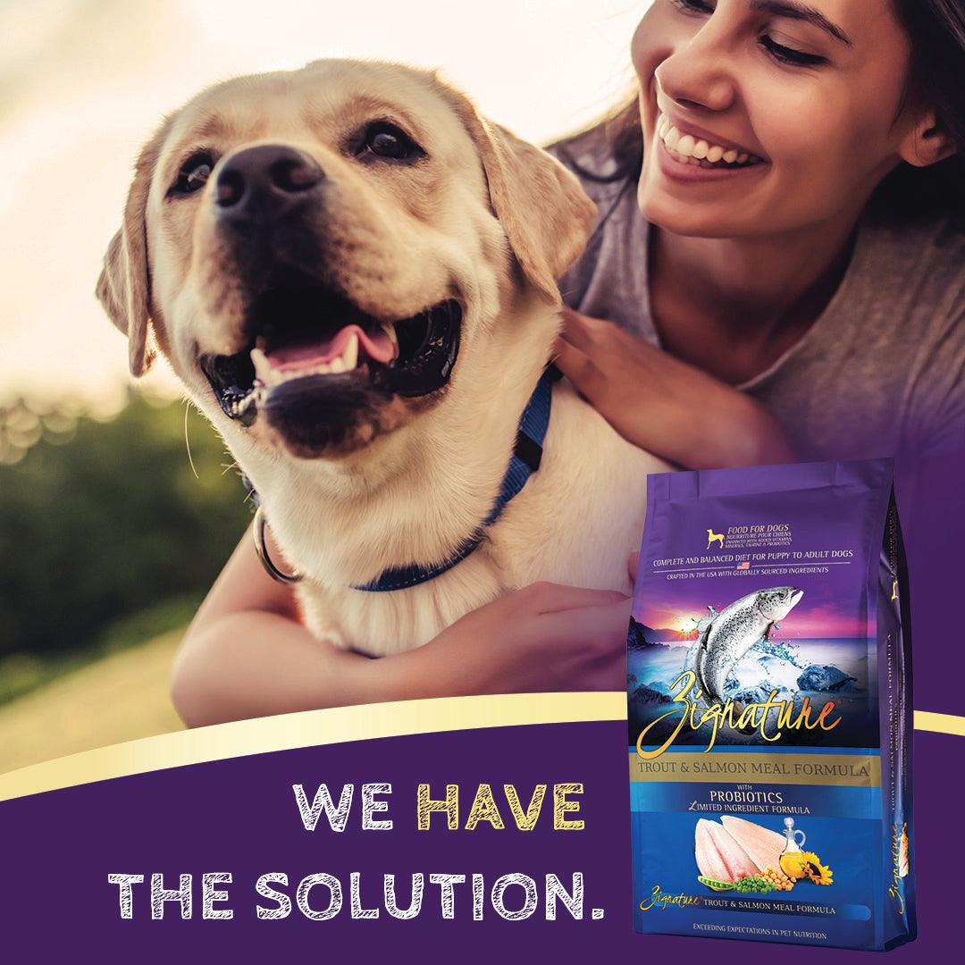 Zignature Limited Ingredient Formula Trout & Salmon - 11.36 Kg - Dog Food - Zignature Pet Food - PetMax Canada