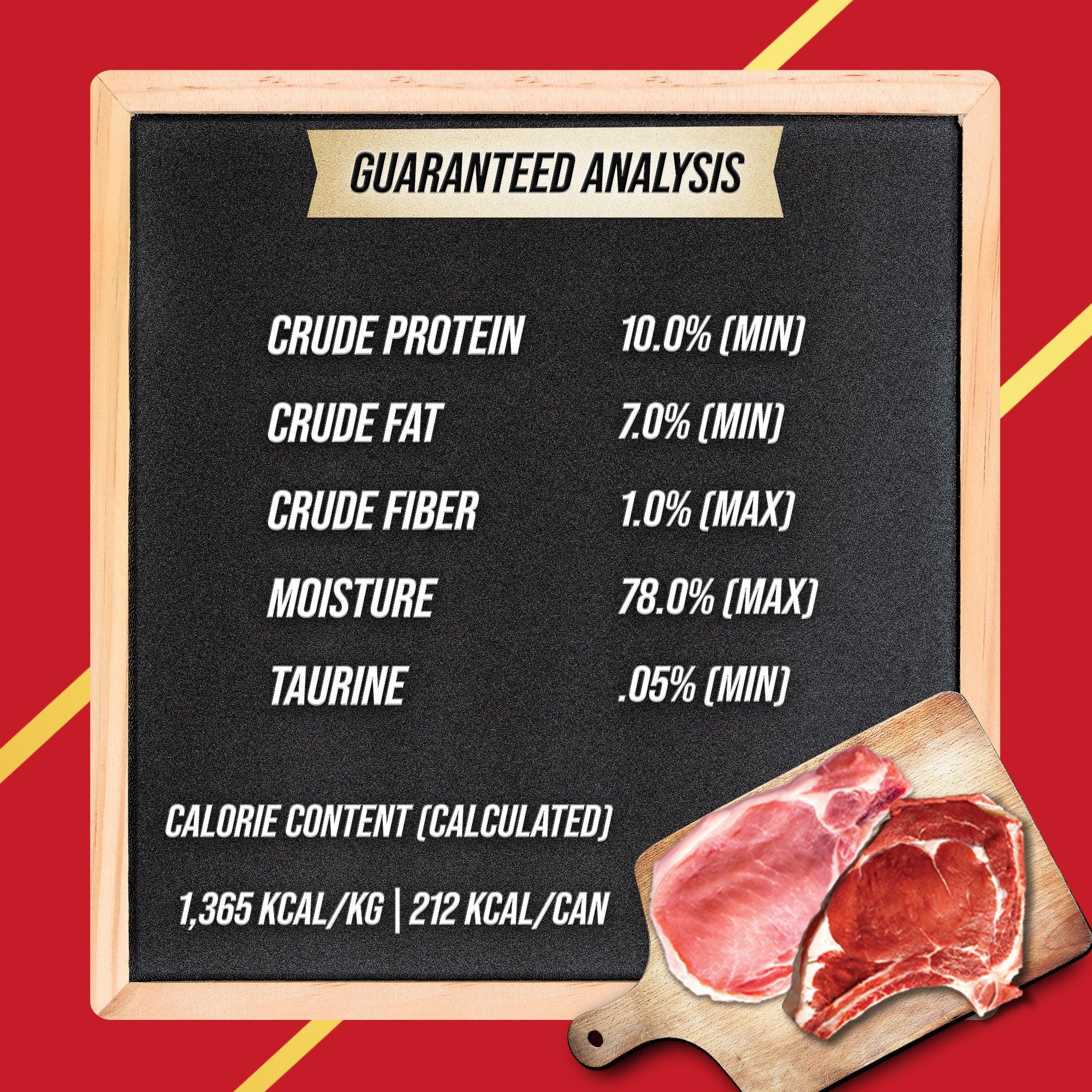 Fussie Market Fresh Lamb & Pork Canned Cat Food - 156g - Canned Cat Food - Fussie Cat - PetMax Canada