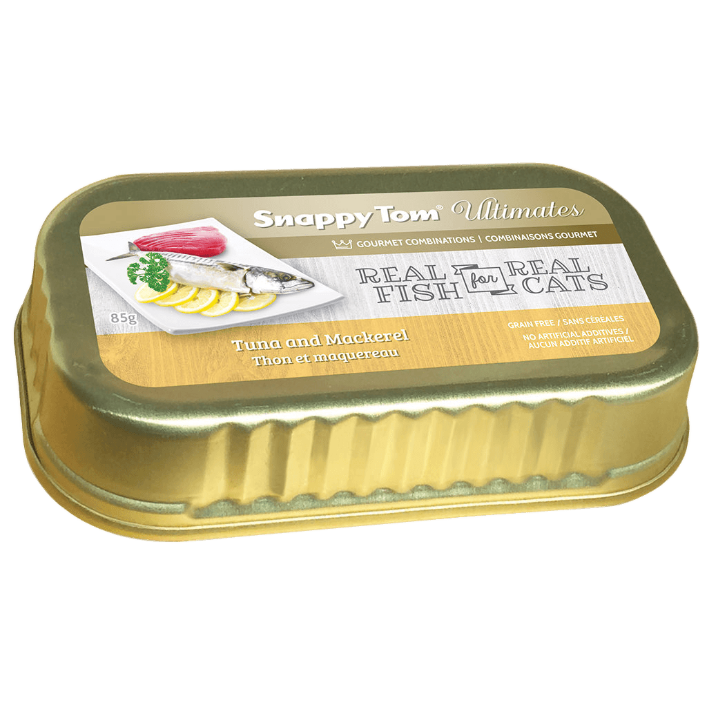 Snappy Tom Wet Cat Food Ultimates Tuna & Mackerel - 85g - Canned Cat Food - Snappy Tom - PetMax Canada