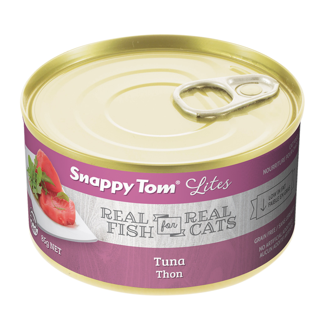 Snappy Tom Wet Cat Food Lites Tuna  Canned Cat Food  | PetMax Canada