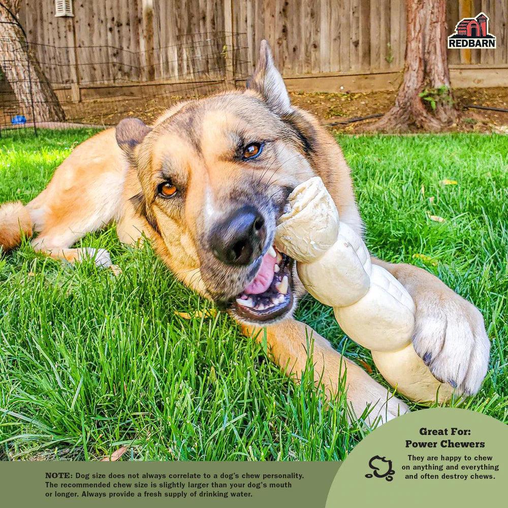 Red Barn Naturals Beef Cheek Roll Dog Treat - Small/Medium - Natural Chews - Red Barn Pet Products - PetMax Canada