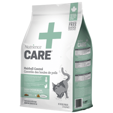 Nutrience Care Cat Food Hairball Control - 2.27 Kg - Cat Food - Nutrience Pet Food - PetMax Canada
