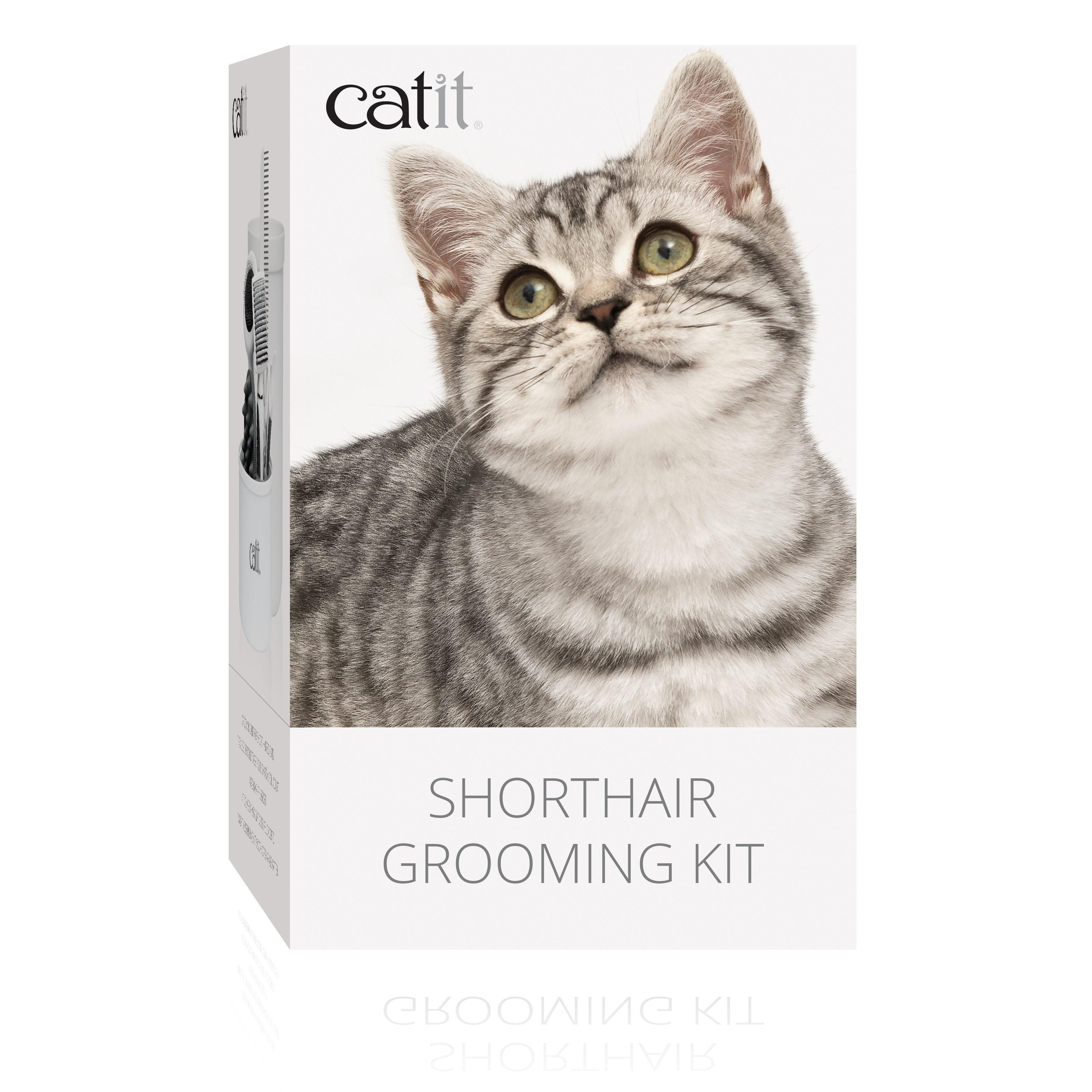Catit Grooming Kit Short Hair - Short Hair - Cat Grooming - Catit - PetMax Canada