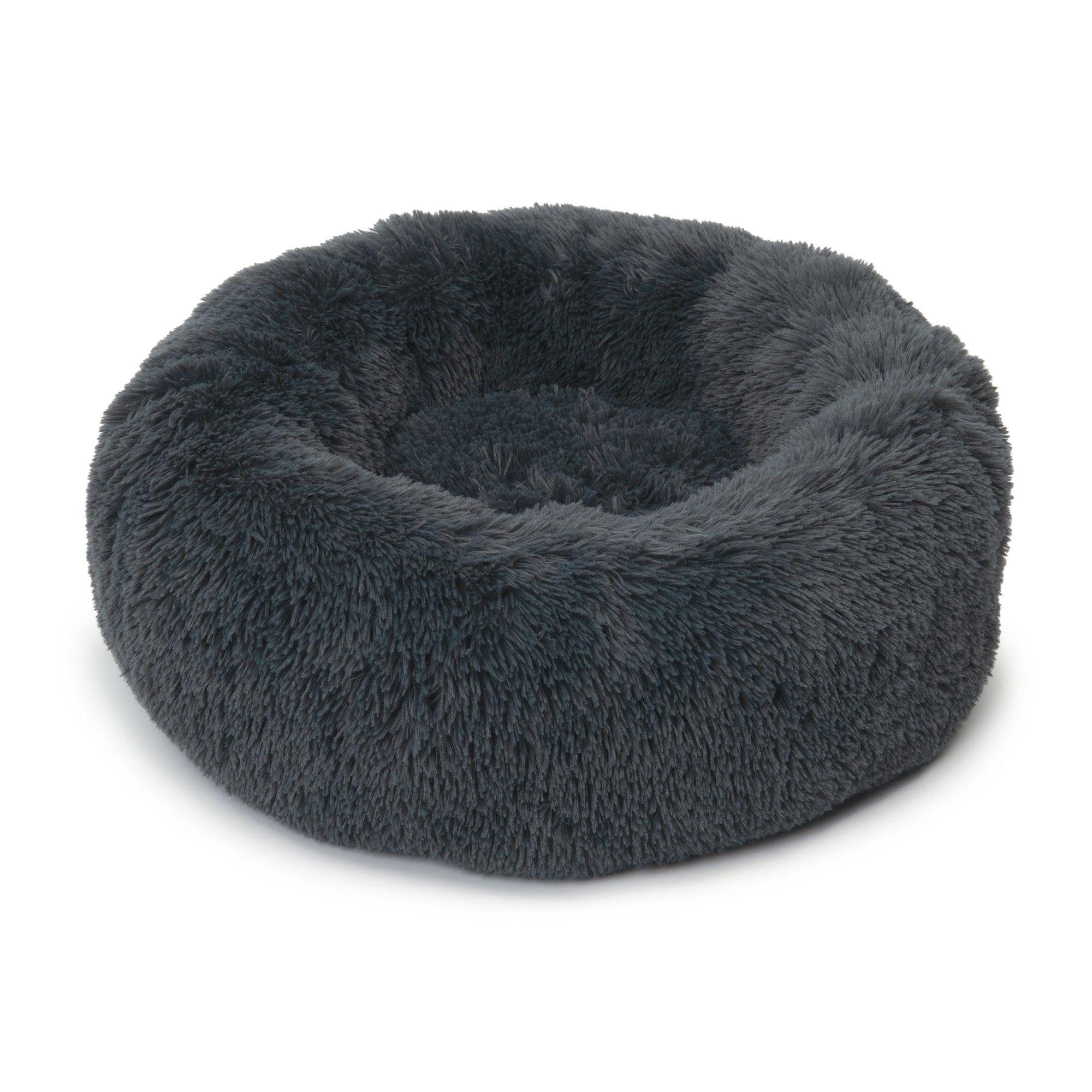 Catit Fluffy Bed Dark Grey - 60cm (20") - Cat Beds - Catit - PetMax Canada