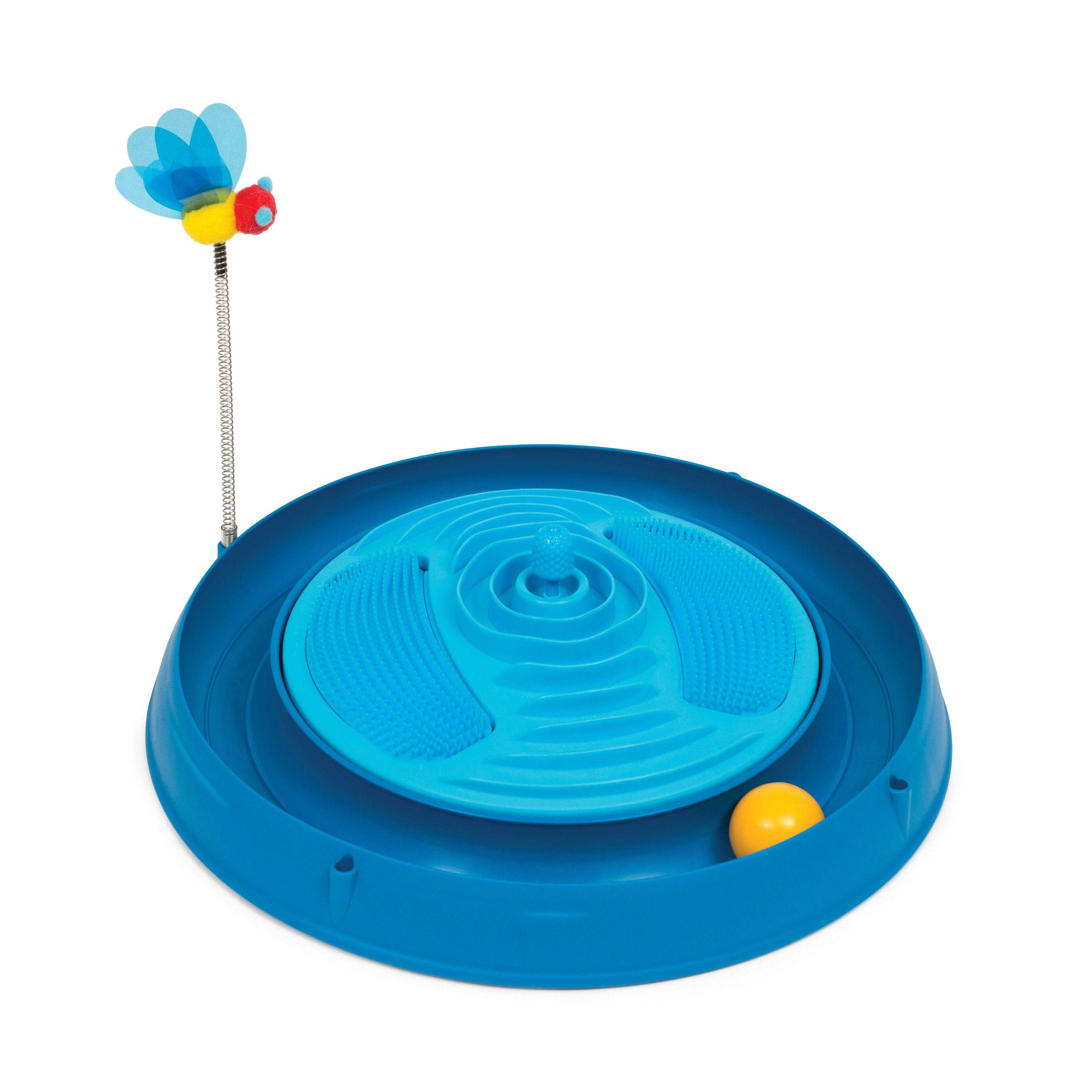 Catit Play Massager, Bee, And Ball - Blue - Cat Toys - Catit - PetMax Canada